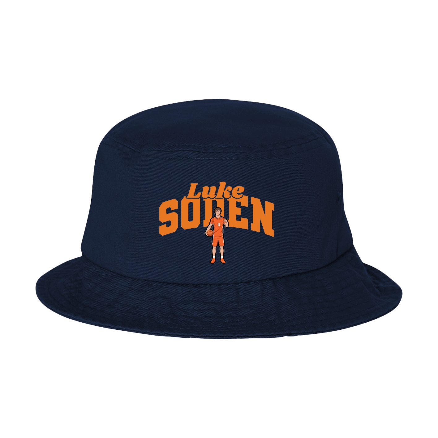 Bucket Cap — Signature Arch in Navy
