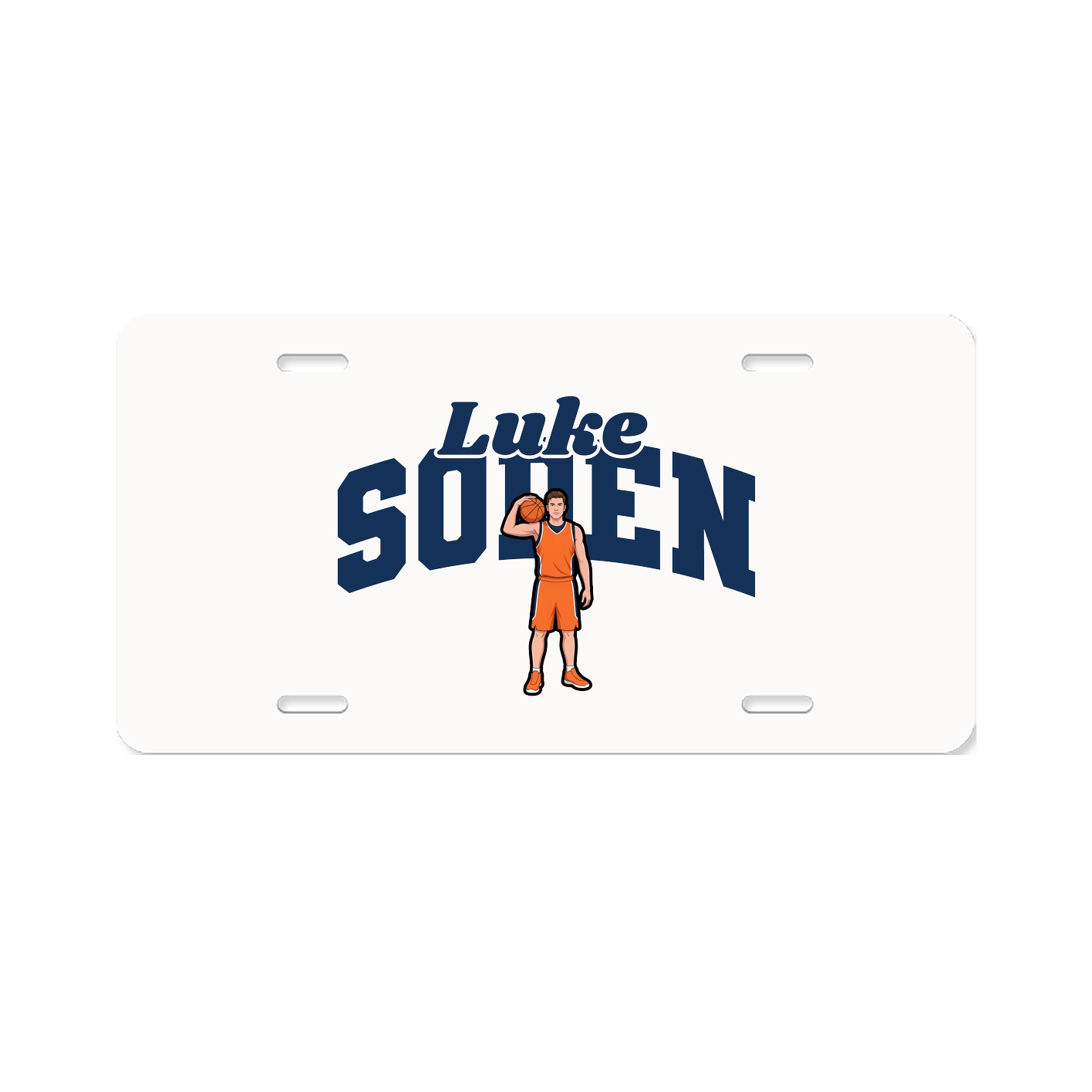 License Plate — Signature Arch in Classic