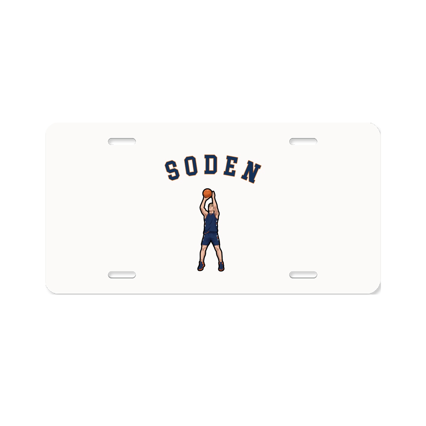 License Plate — Shirsey Arch in Classic
