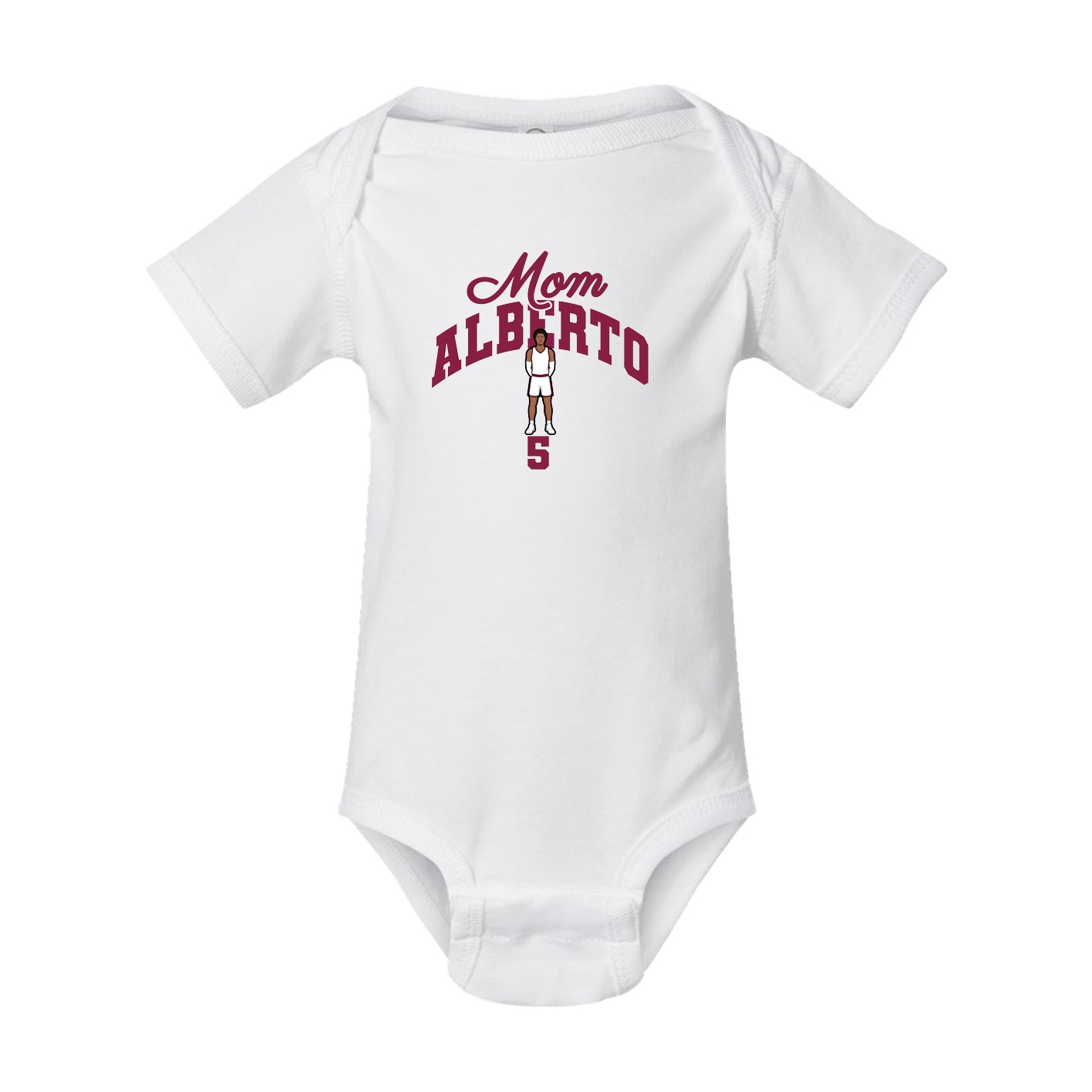 Baby Onesie — Mothers Day Arch in White