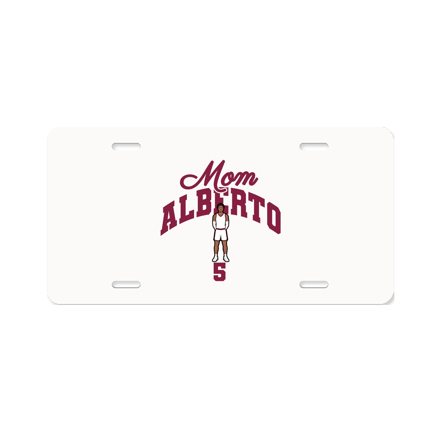 License Plate — Mothers Day Arch in Classic
