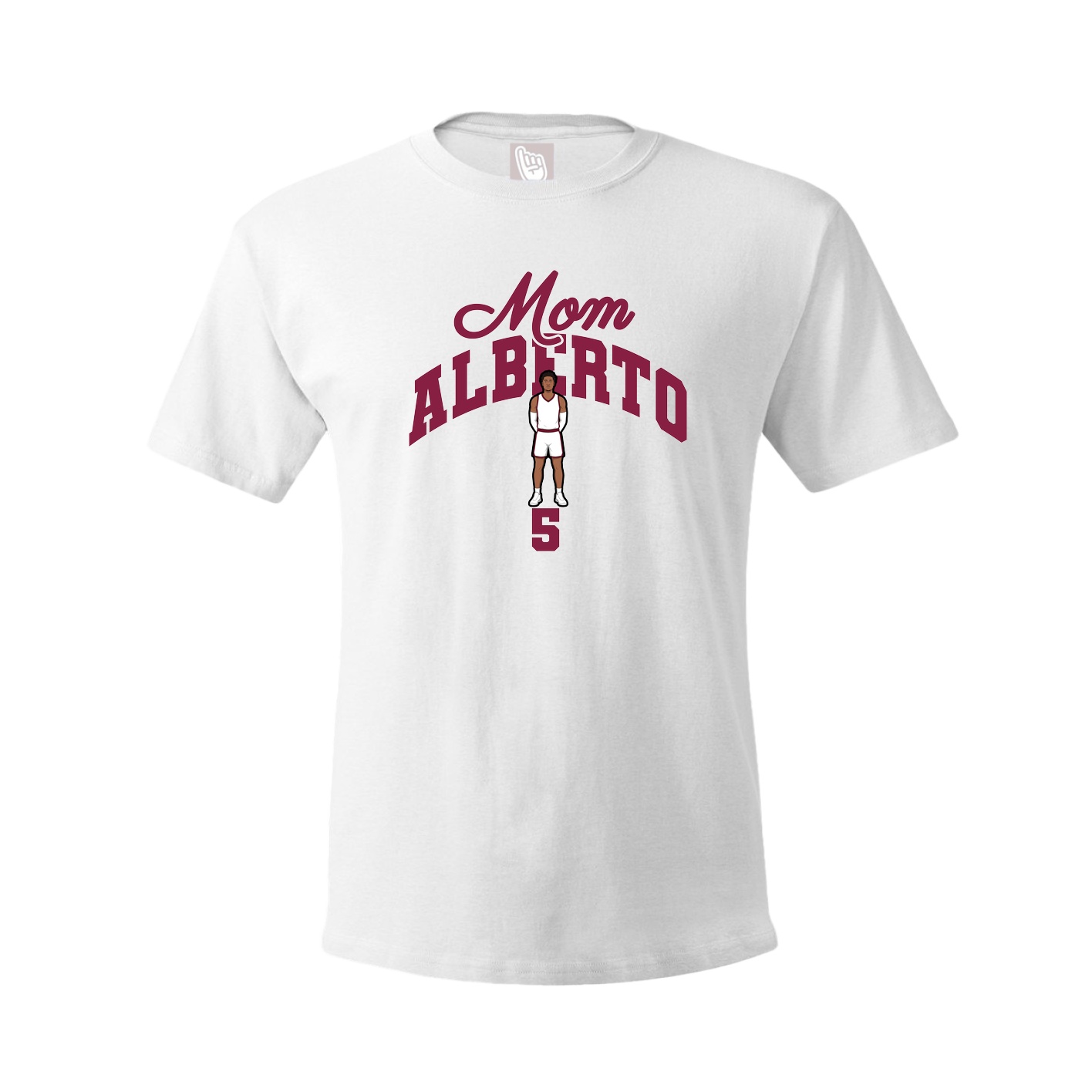 Youth Tee — Mothers Day Arch in White