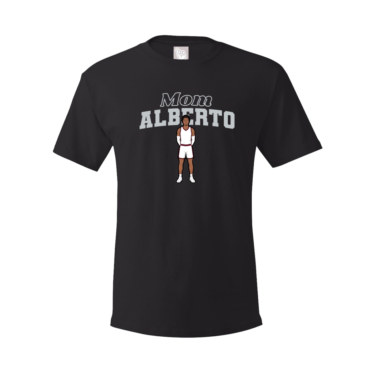 Youth Tee — Mothers Day Block in Black