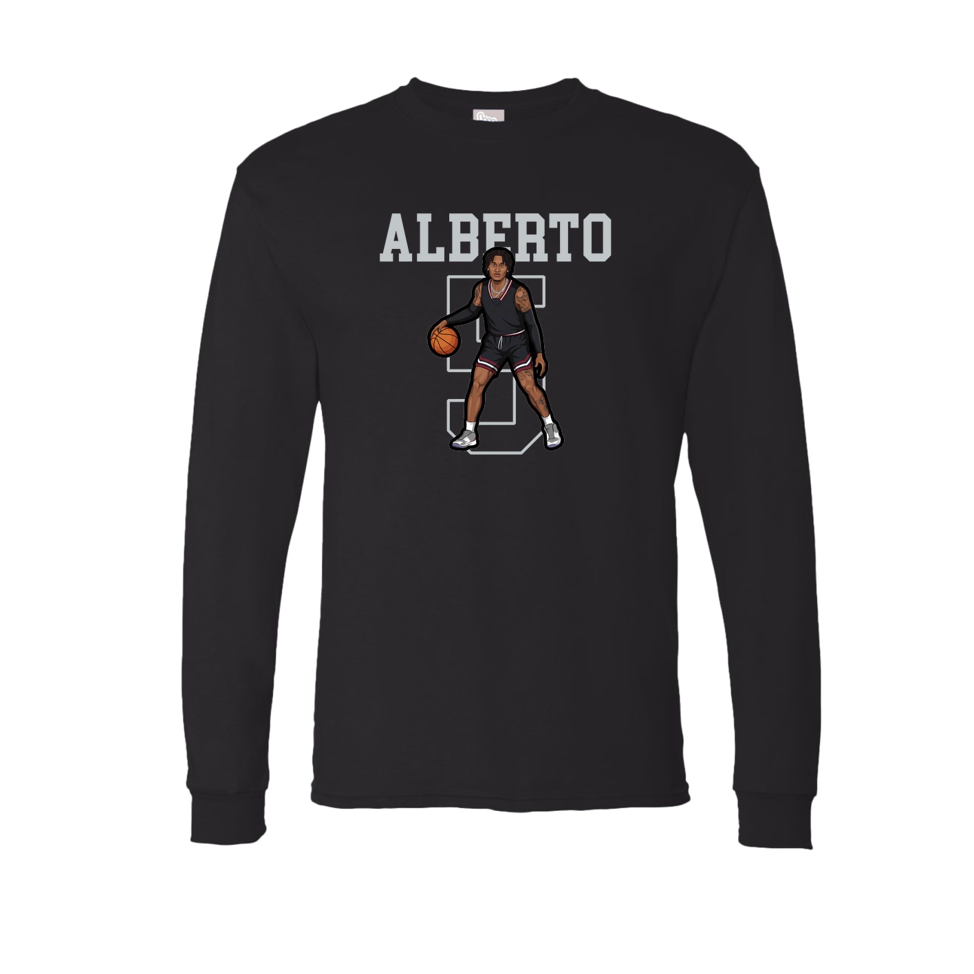 Long Sleeve Tee — Shirsey in Black