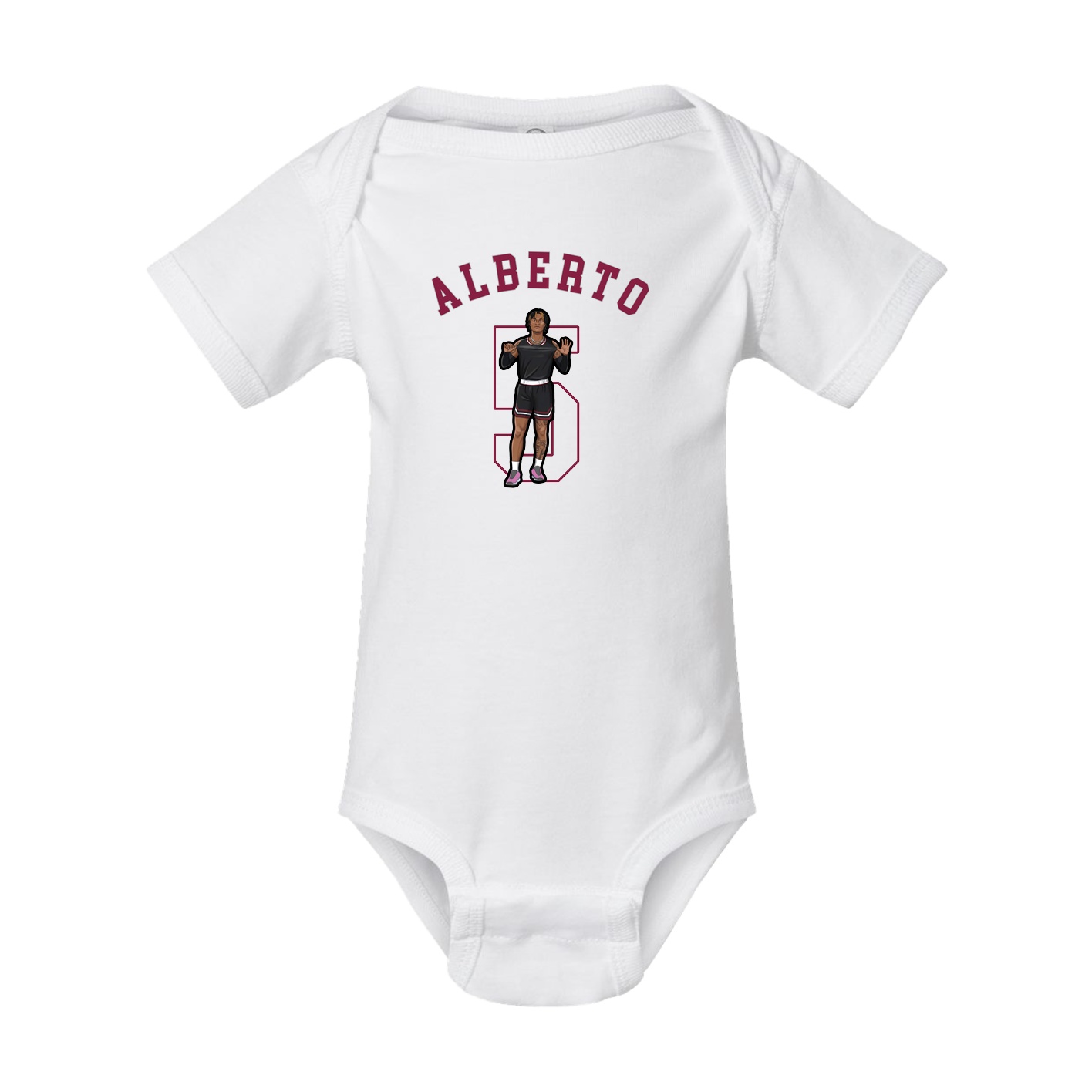 Baby Onesie — Shirsey Arch in White