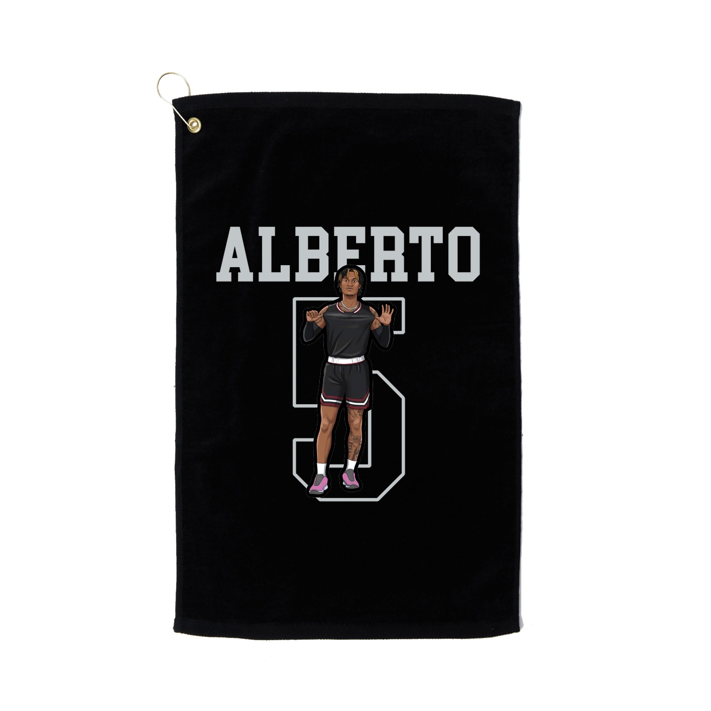 Golf Towel — Shirsey in Black