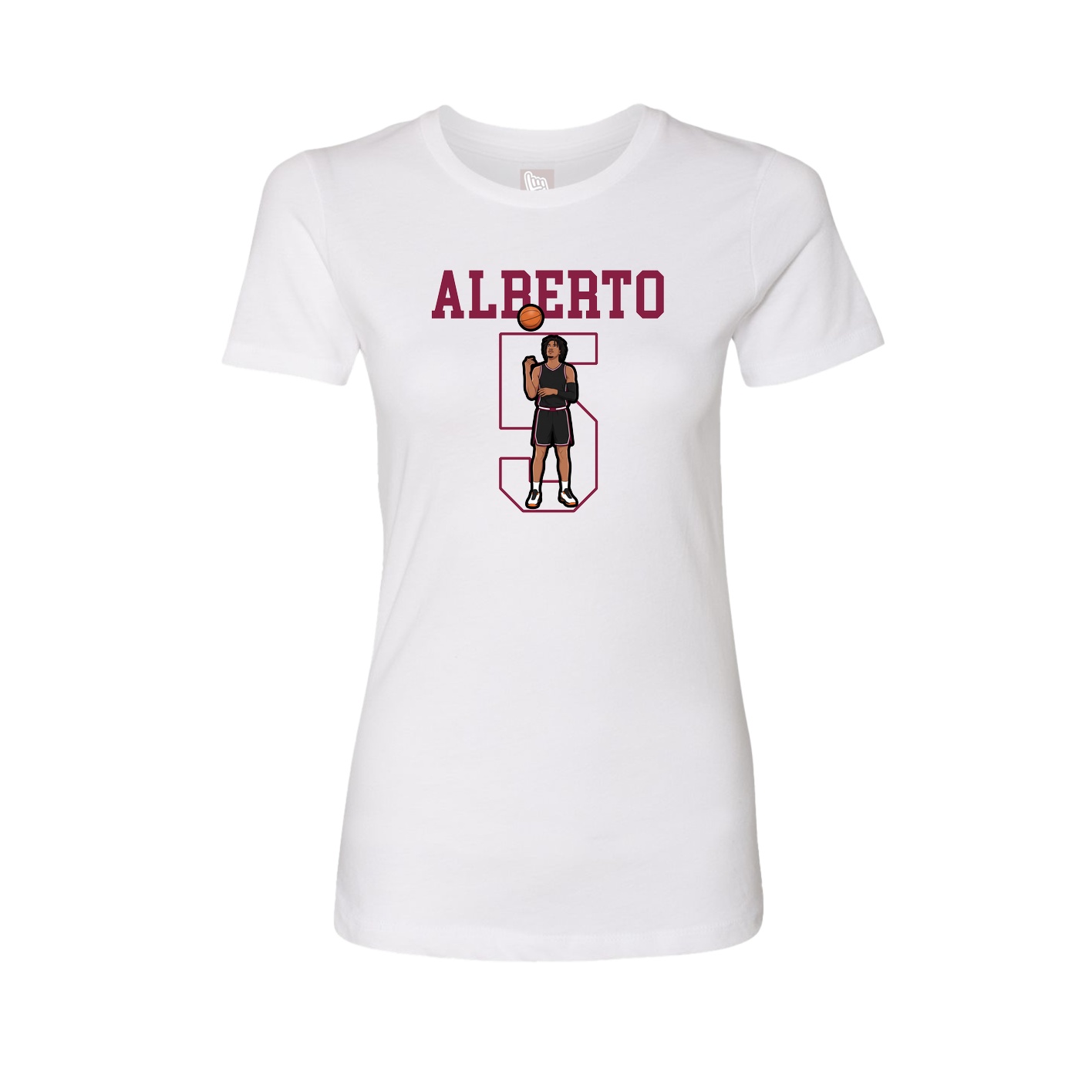 Fitted Women's Tee — Shirsey in White