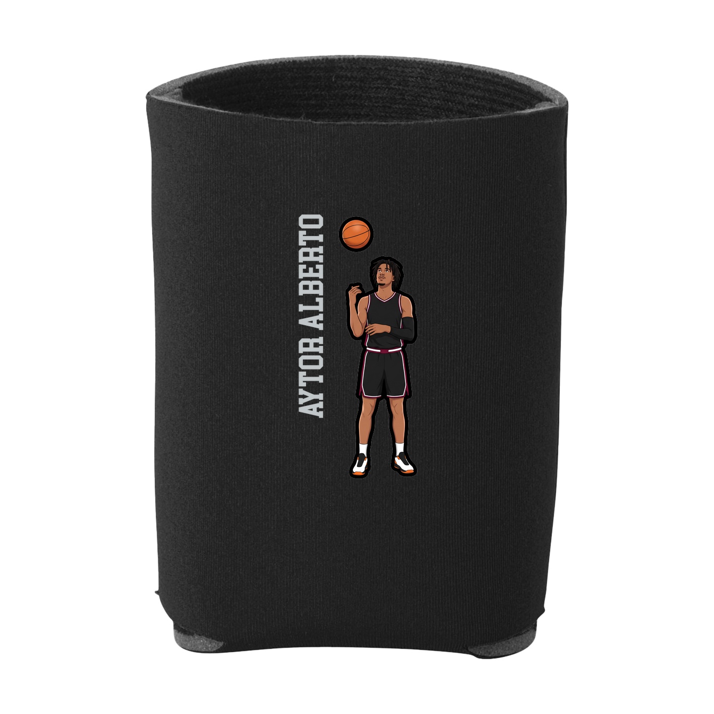 Can Holder — Name Vertical in Black