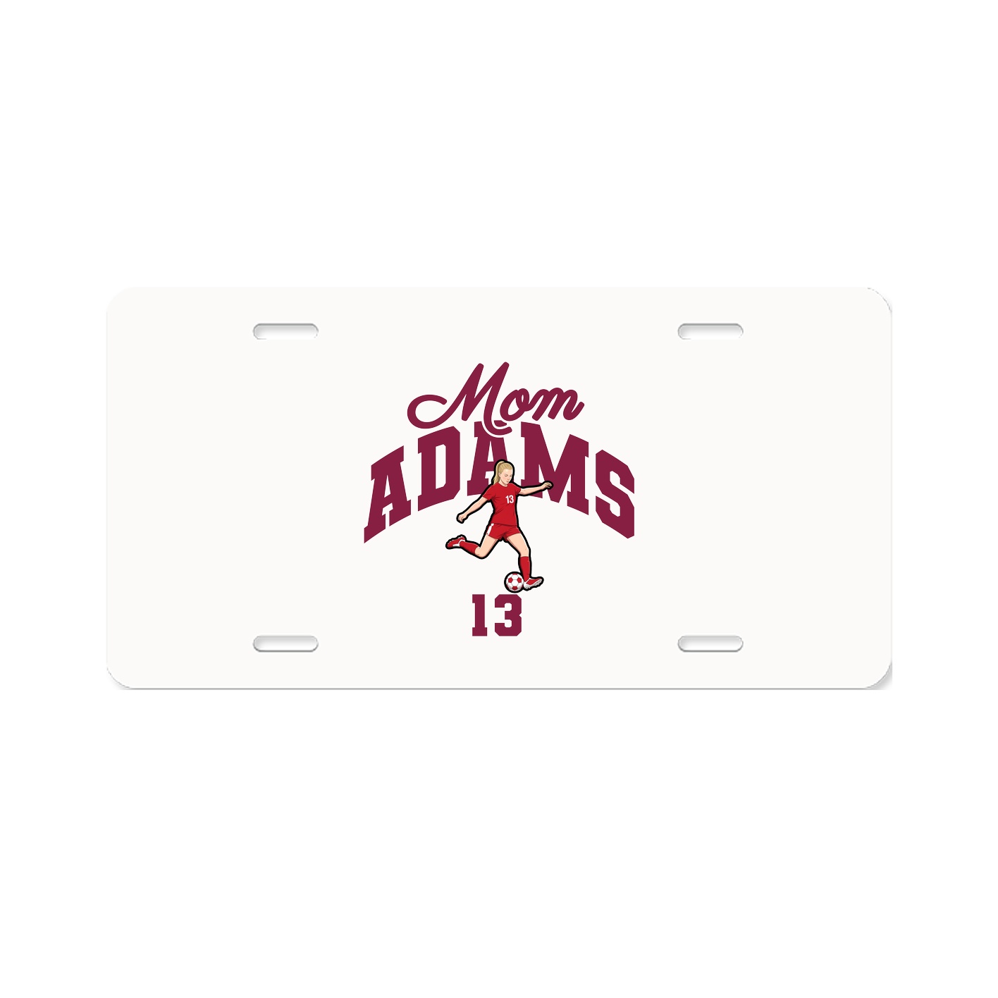 License Plate — Mothers Day Arch in Classic