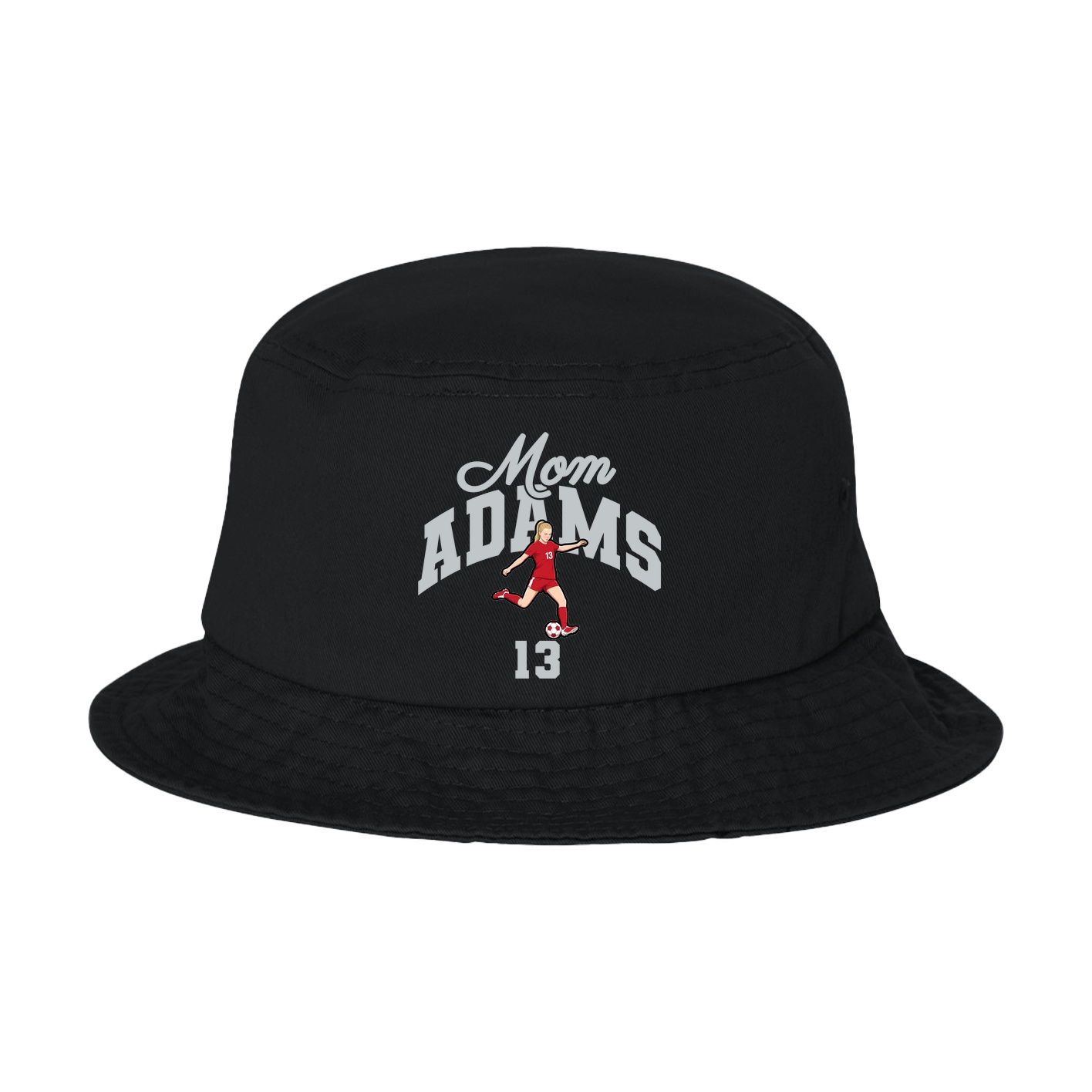 Bucket Cap — Mothers Day Arch in Black
