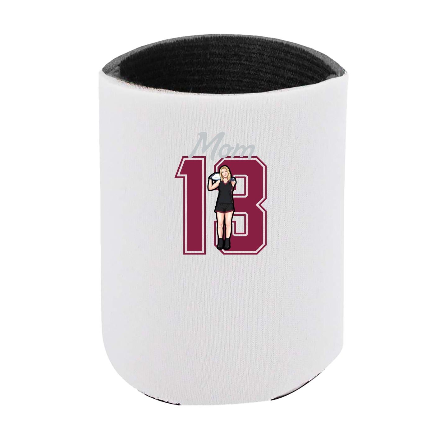 Can Holder — Mothers Day Shirsey in White