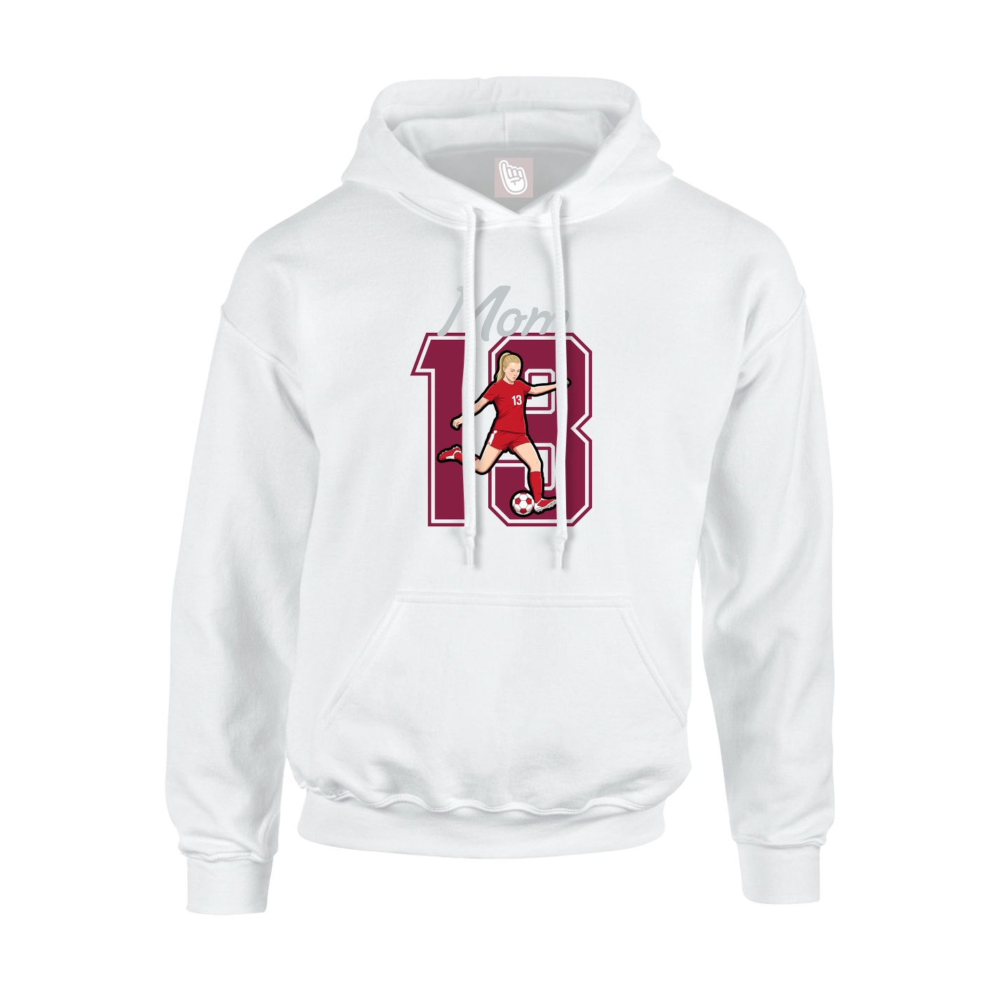 Youth Hoodie — Mothers Day Shirsey in White