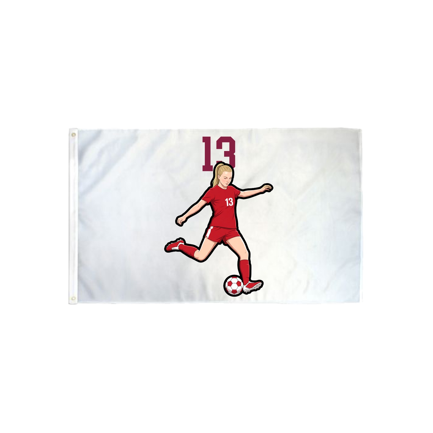 3x5 Flag — Number Top in Classic