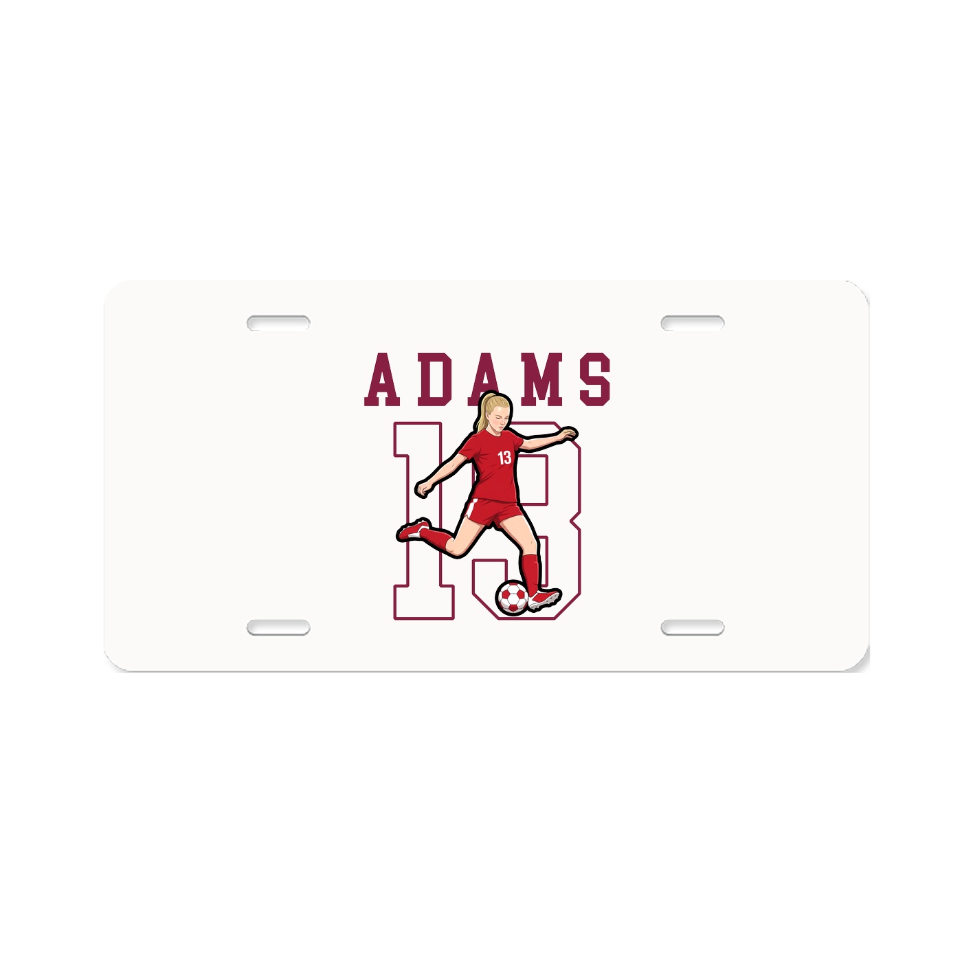 License Plate — Shirsey in Classic