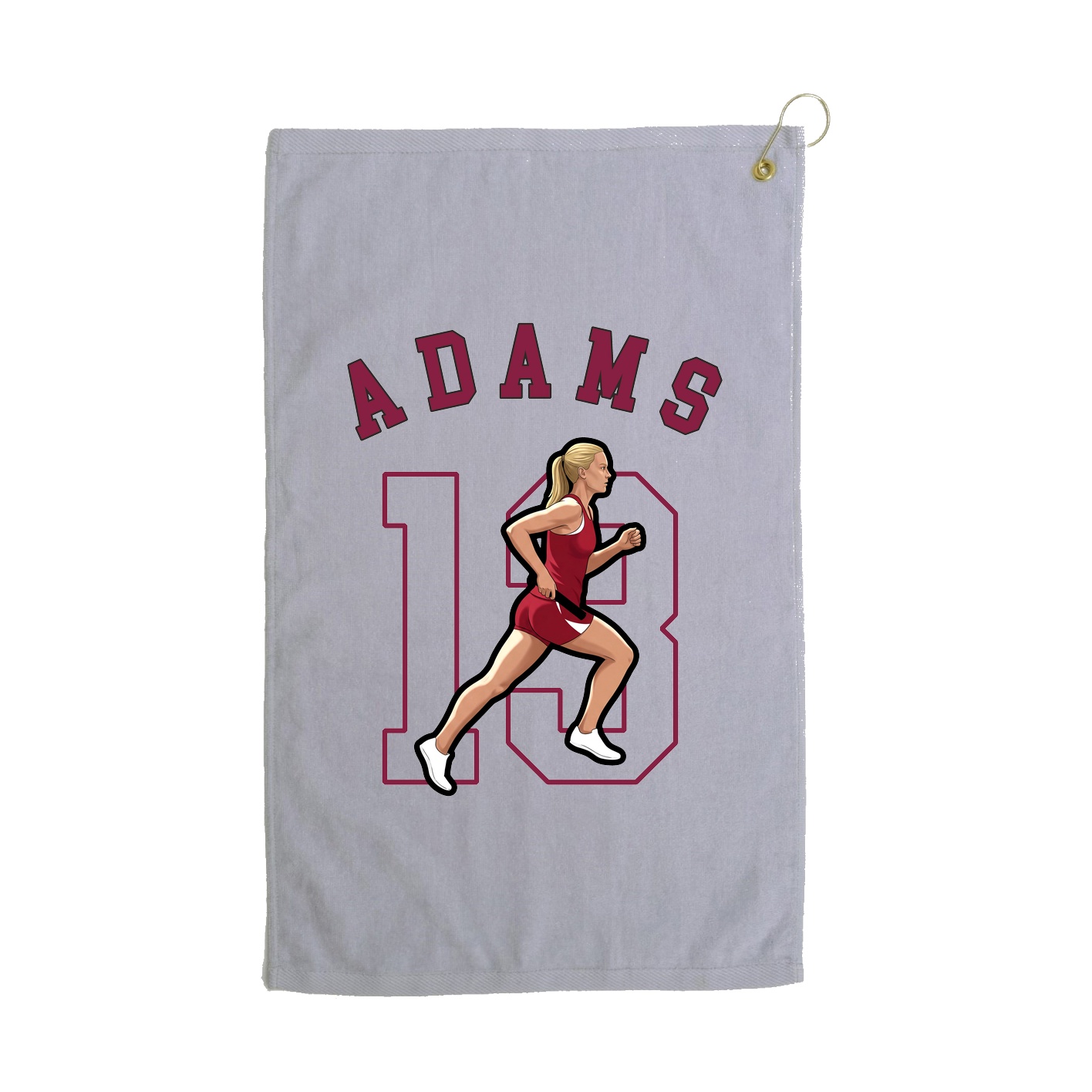 Golf Towel — Shirsey Arch in Grey