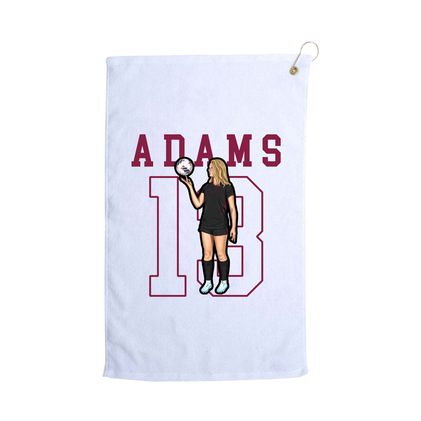 Golf Towel — Shirsey in White