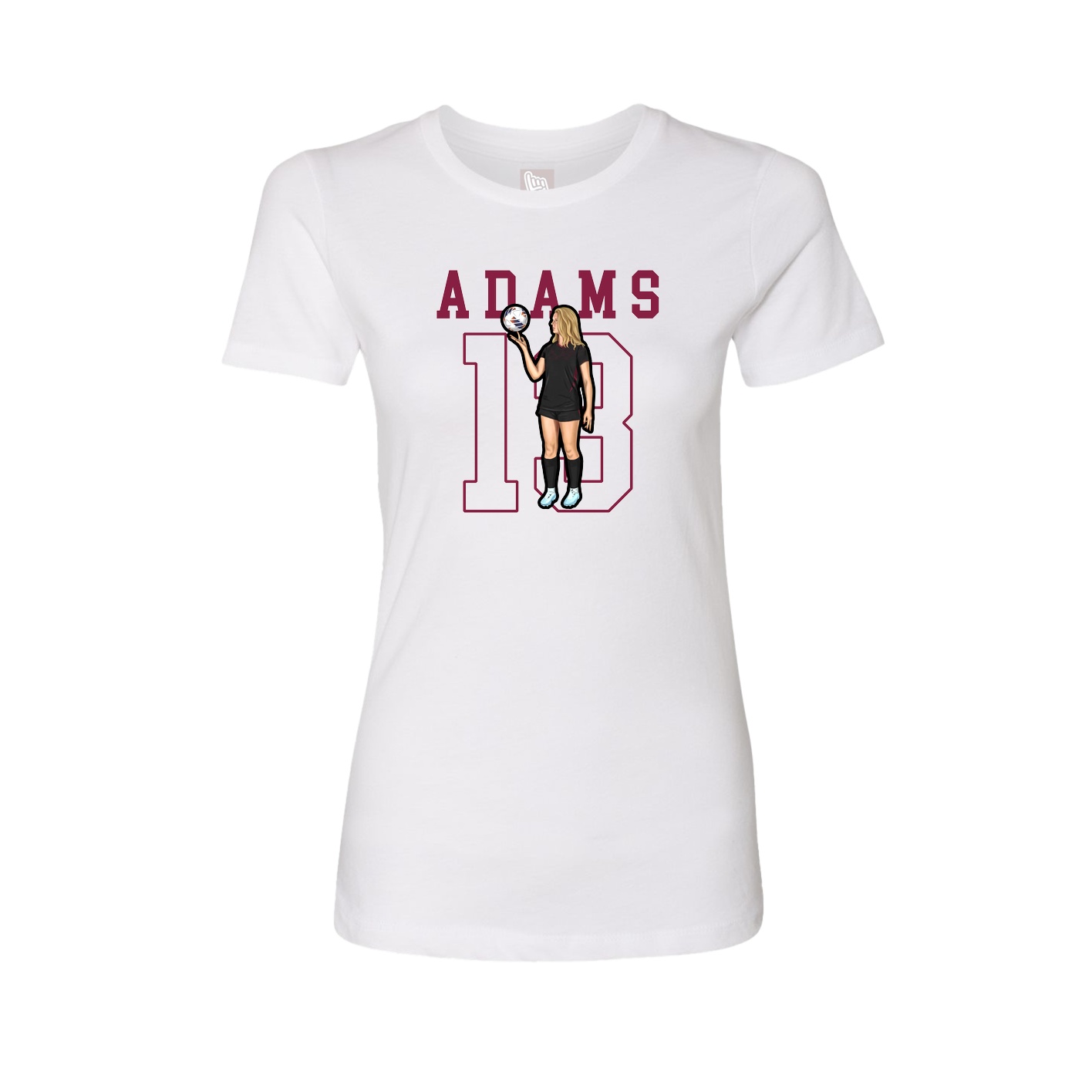 Fitted Women's Tee — Shirsey in White