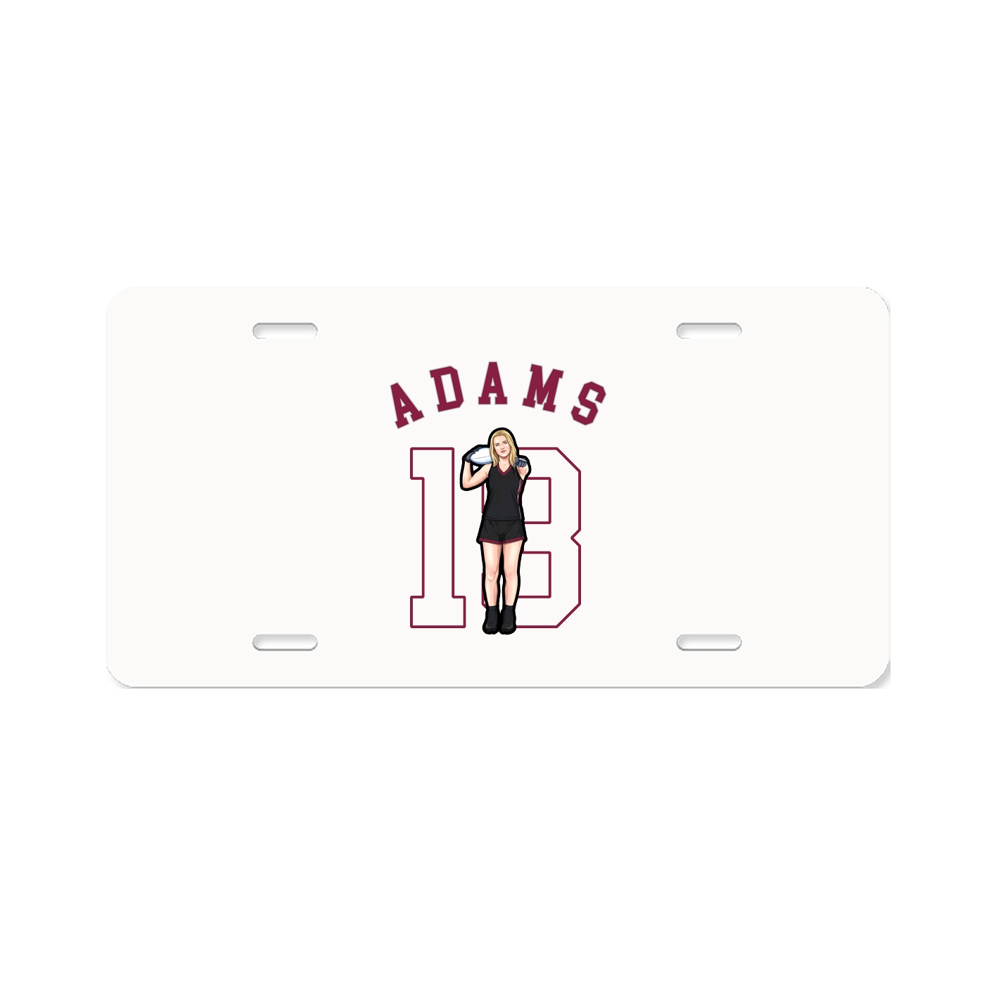 License Plate — Shirsey Arch in Classic