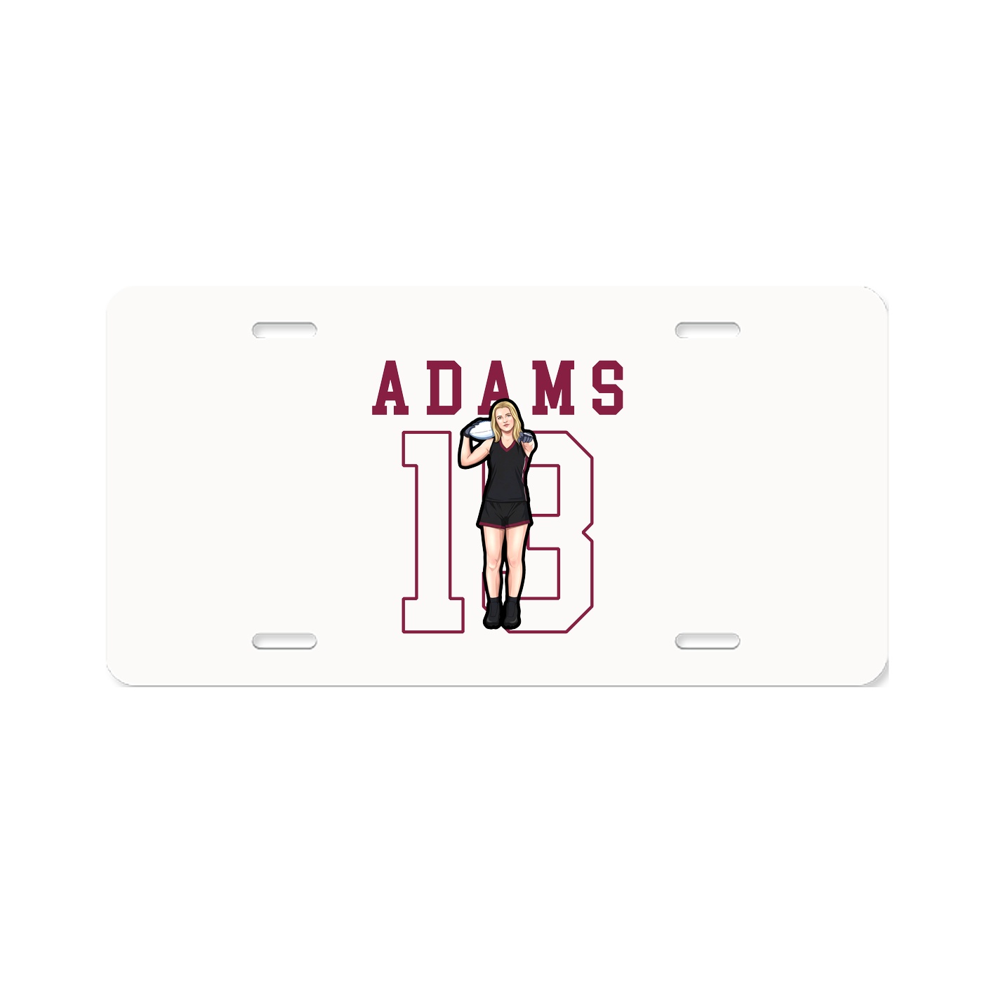 License Plate — Shirsey in Classic