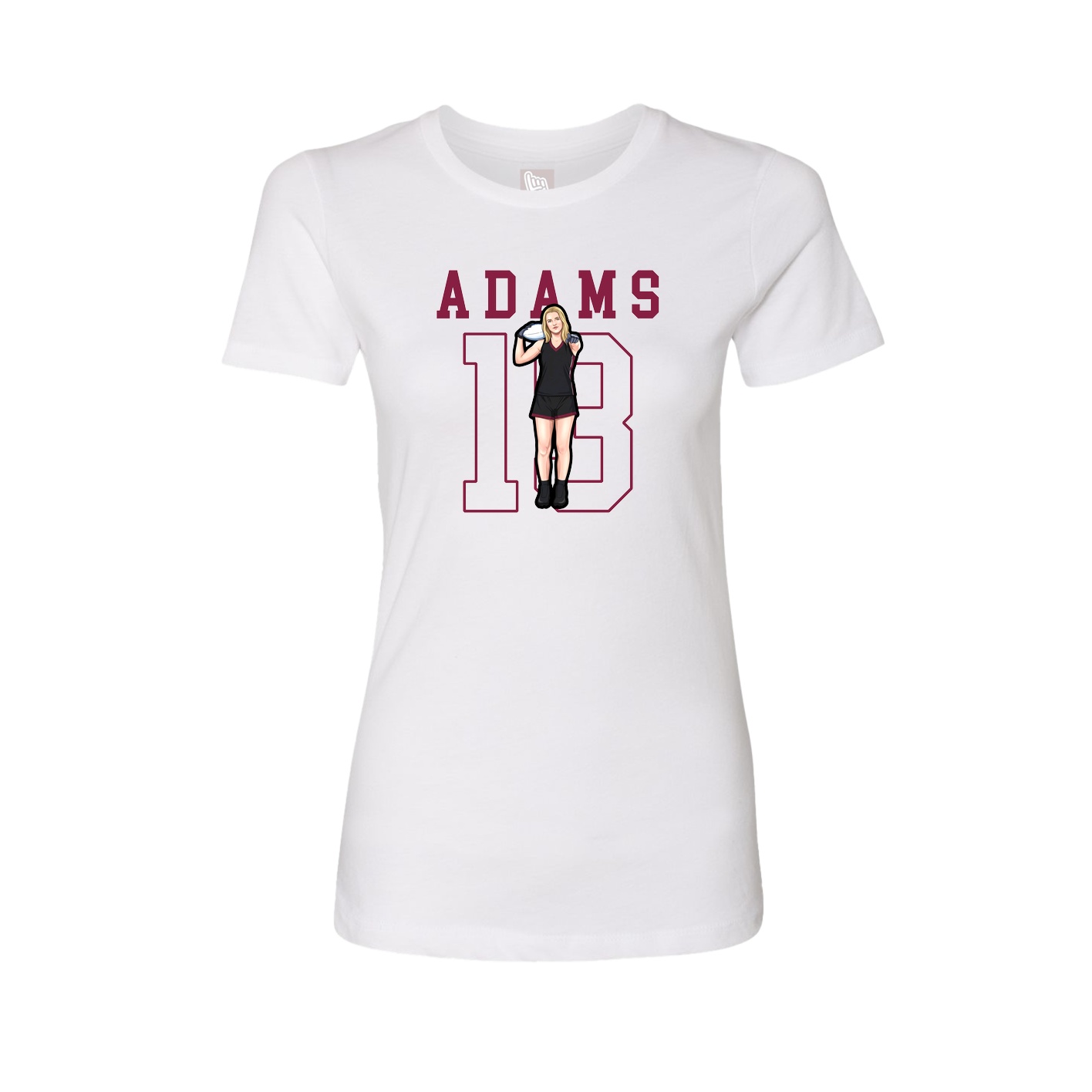 Fitted Women's Tee — Shirsey in White