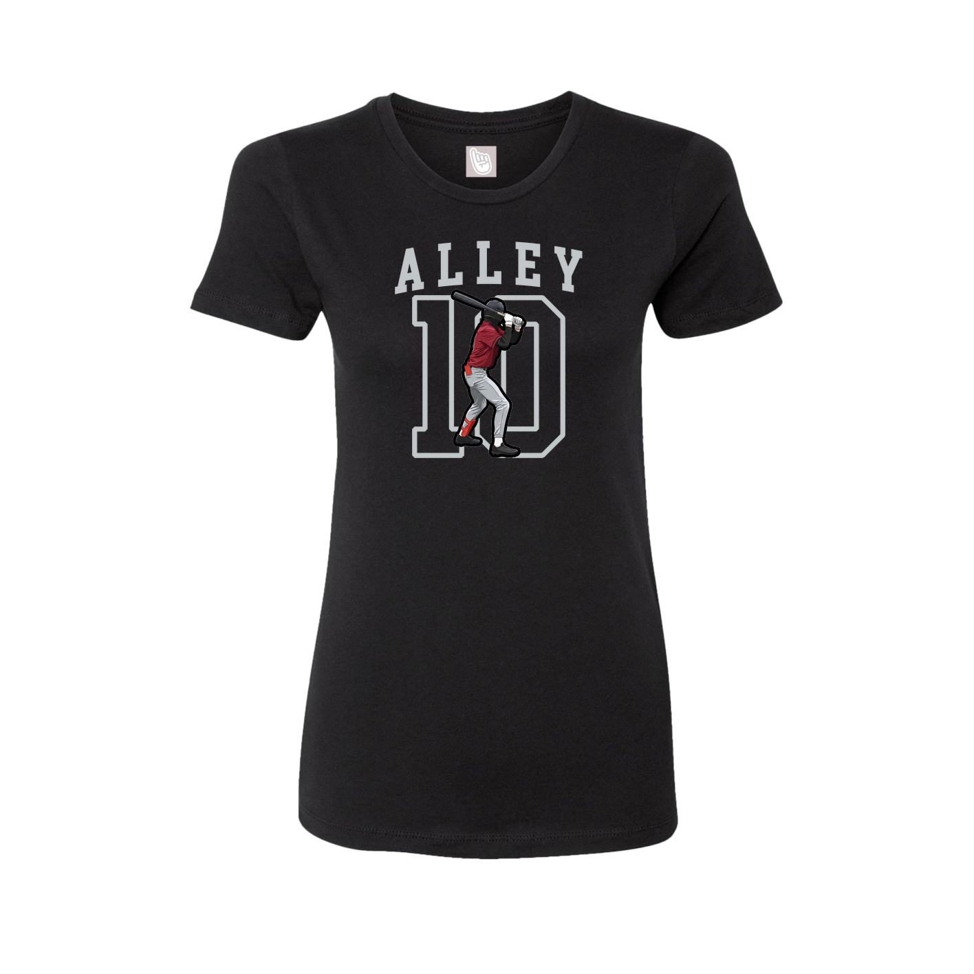 Fitted Women's Tee — Shirsey in Black