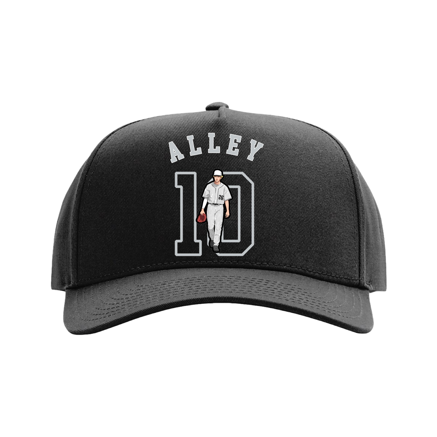 Full Fabric Five-Panel Champ Cap