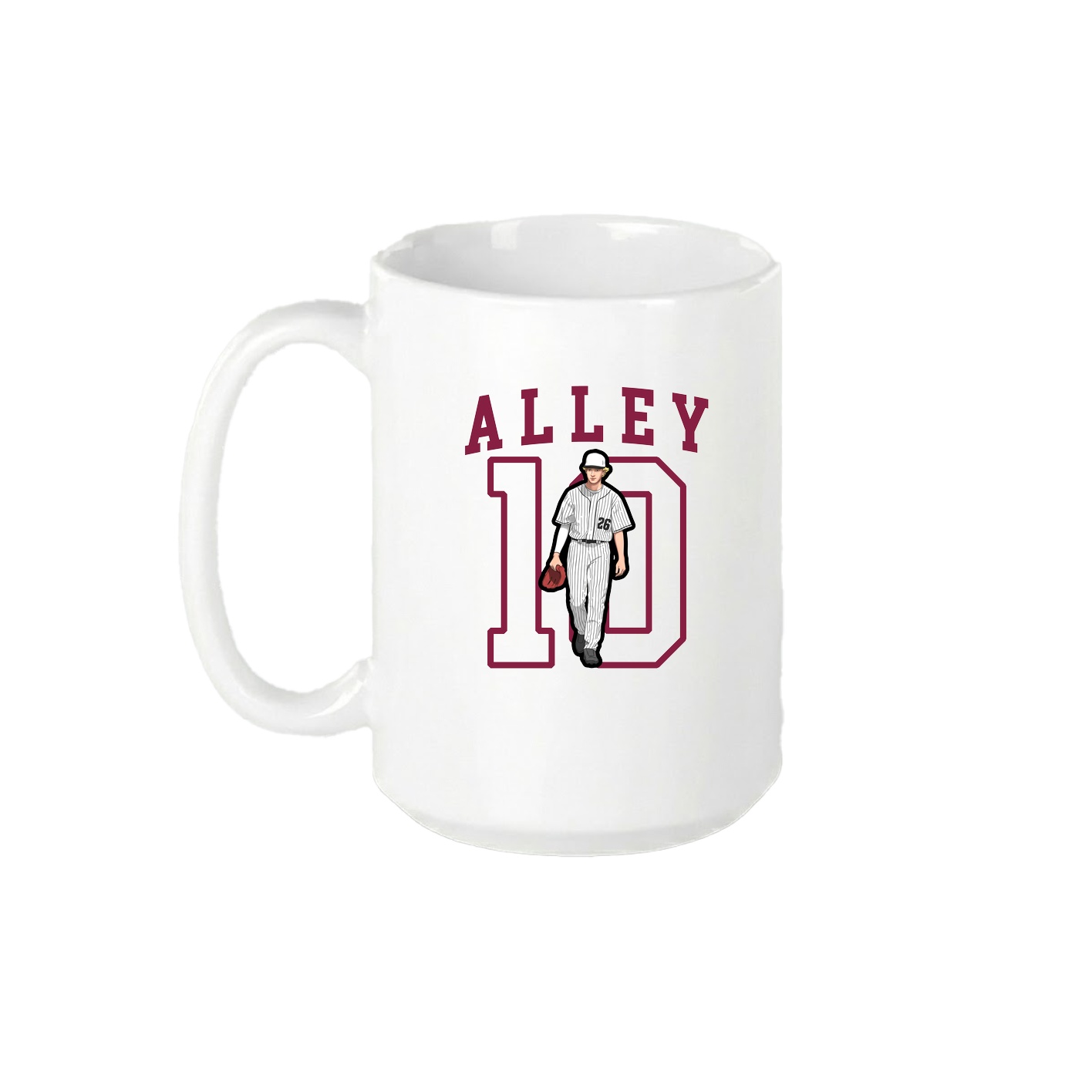 15oz Coffee Mug — Shirsey in White