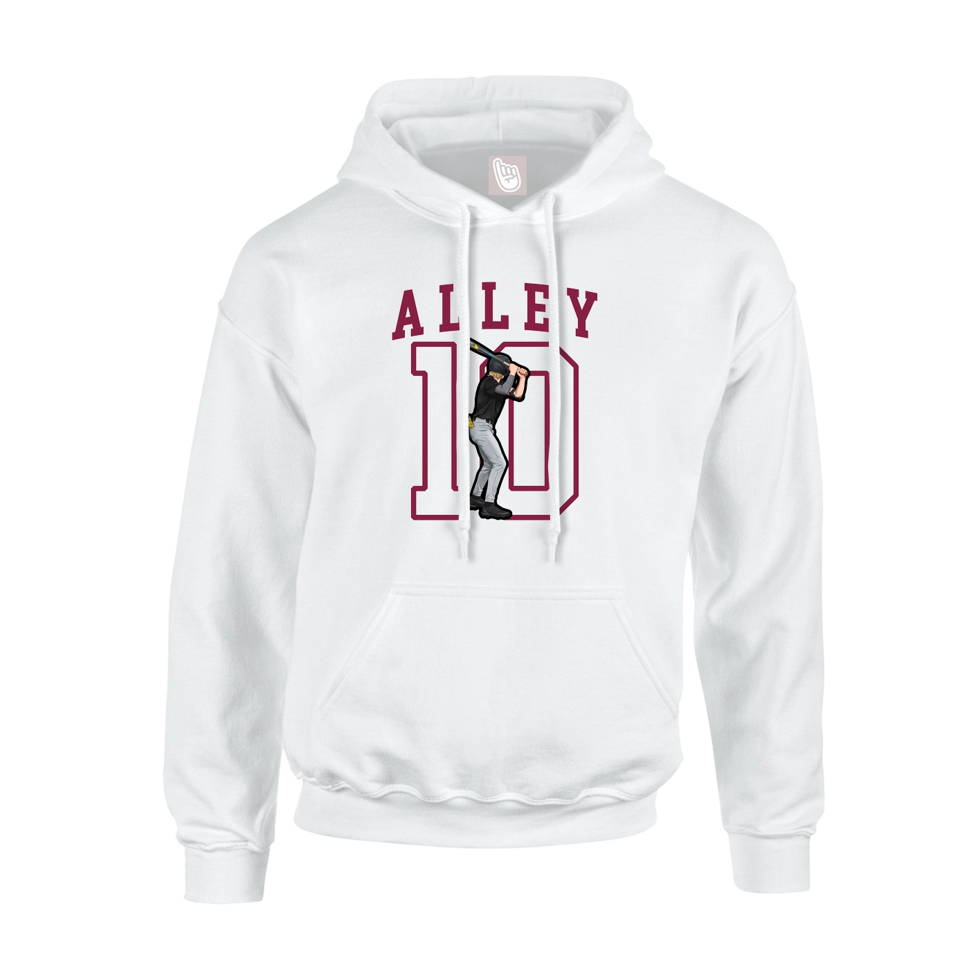 Youth Hoodie — Shirsey in White