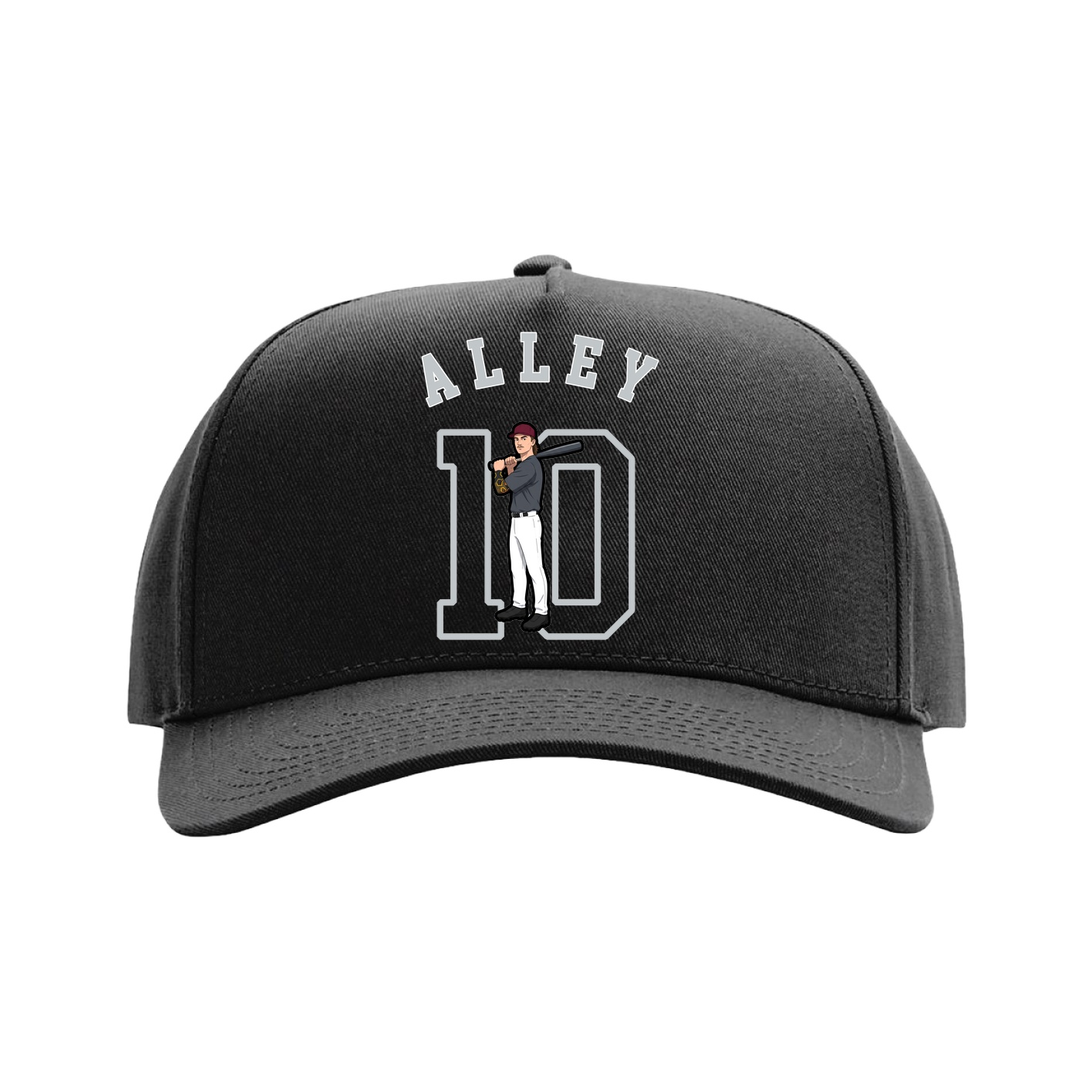 Full Fabric Five-Panel Champ Cap