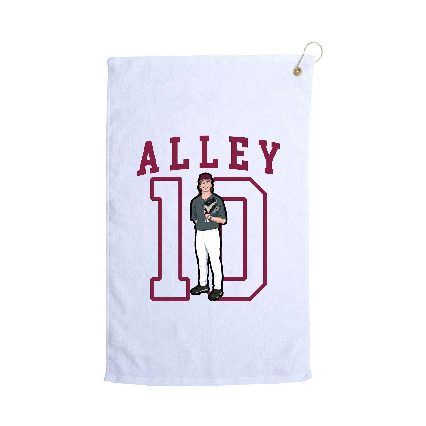 Golf Towel — Shirsey in White