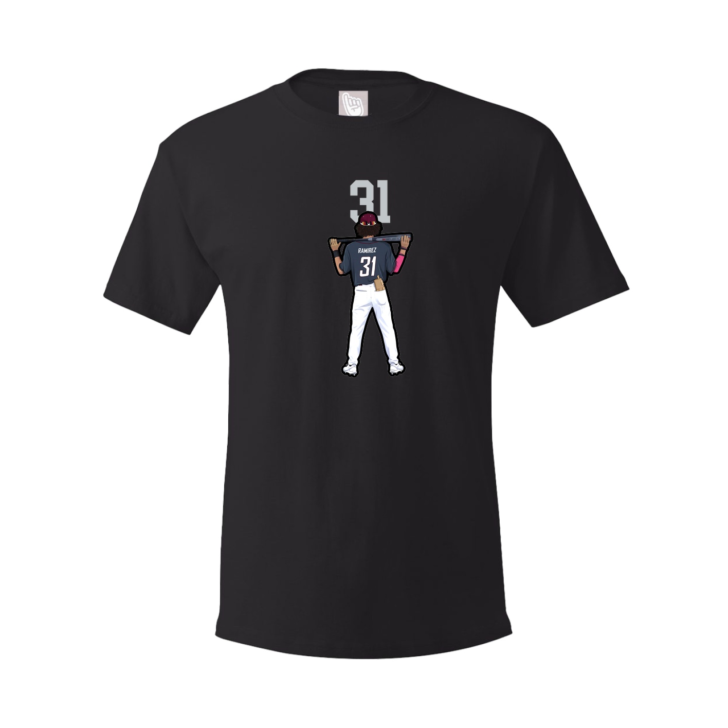 Tee — Number Top in Black