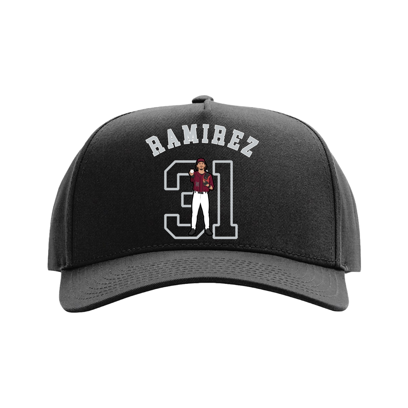 Full Fabric Five-Panel Champ Cap