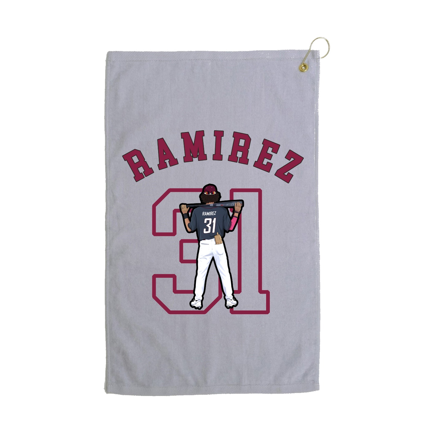 Golf Towel — Shirsey Arch in Grey