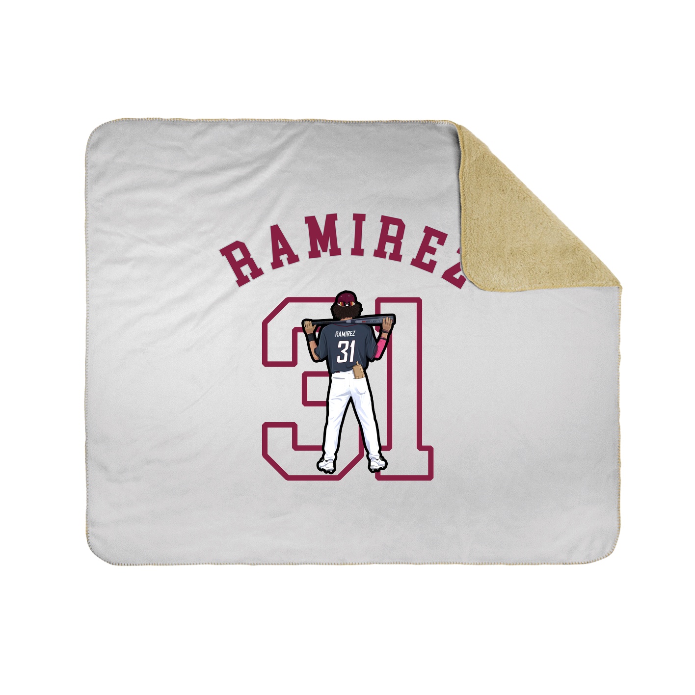 Throw Blanket — Shirsey Arch in White