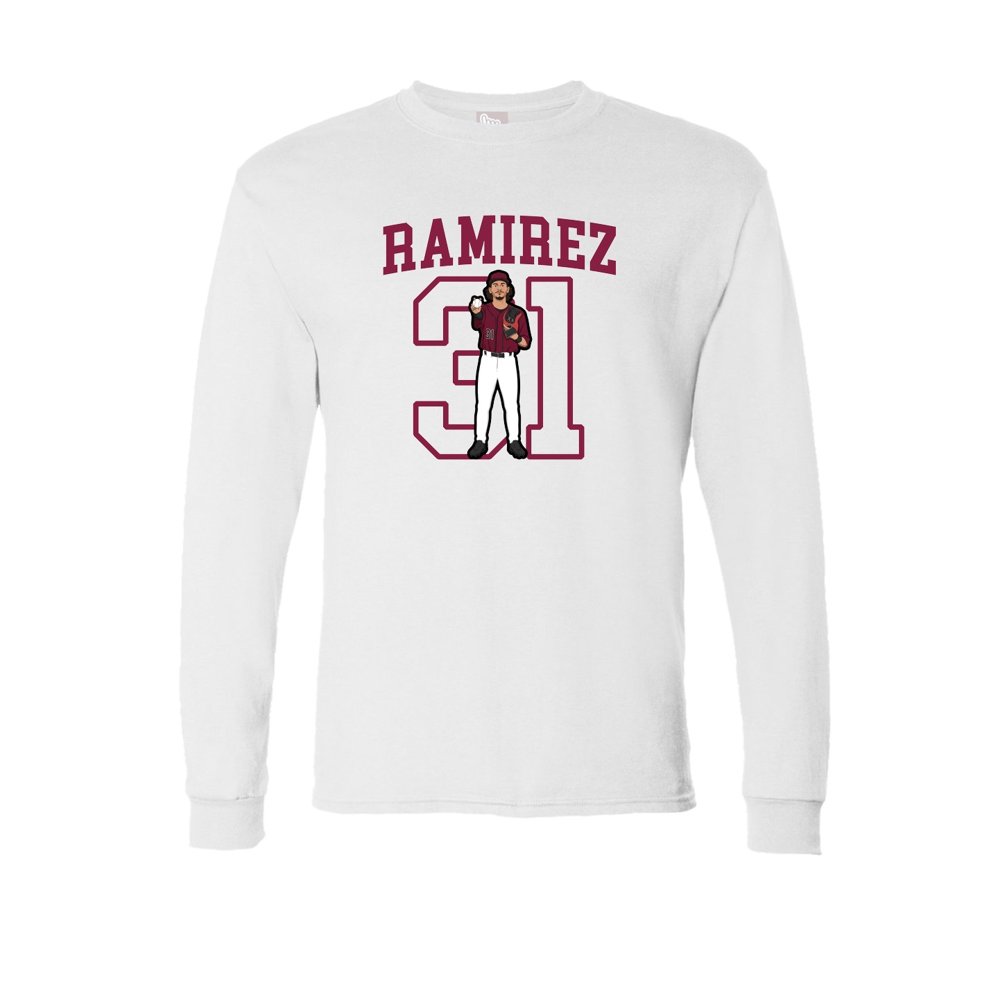 Long Sleeve Tee — Shirsey in White