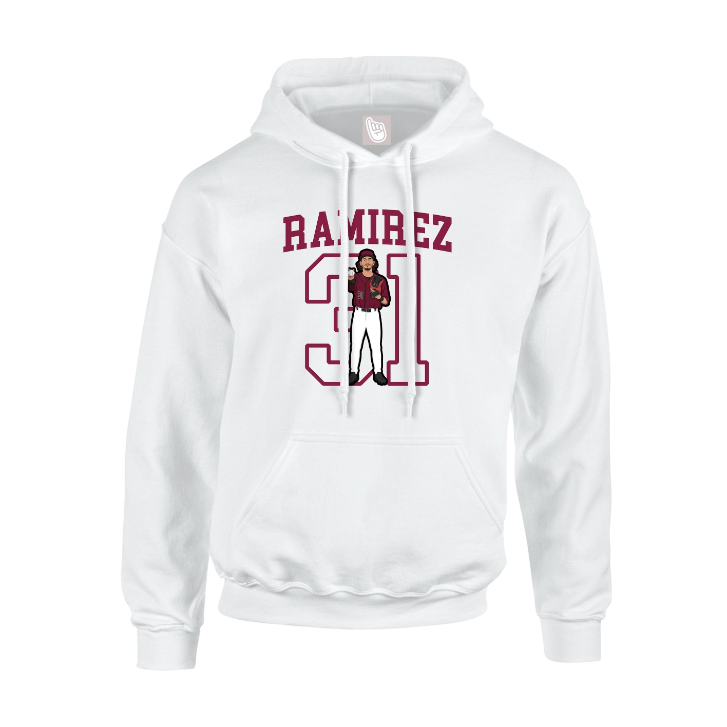Youth Hoodie — Shirsey in White