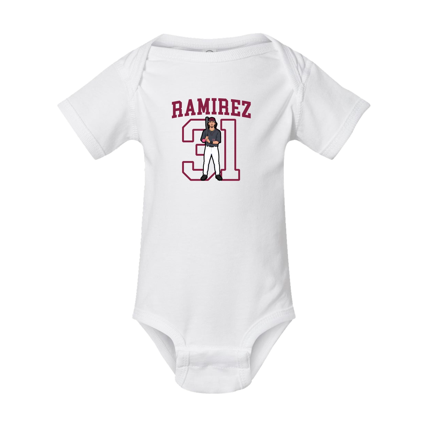 Baby Onesie — Shirsey in White