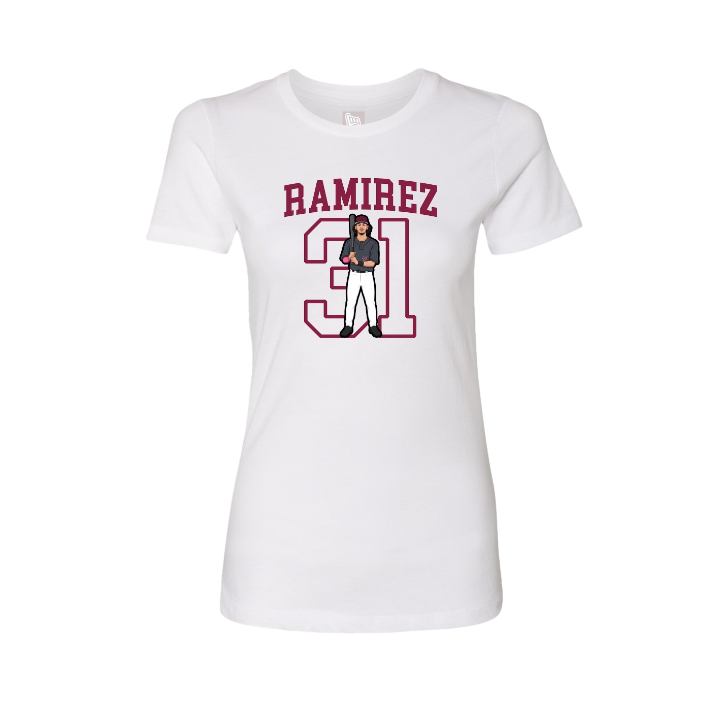 Fitted Women's Tee — Shirsey in White