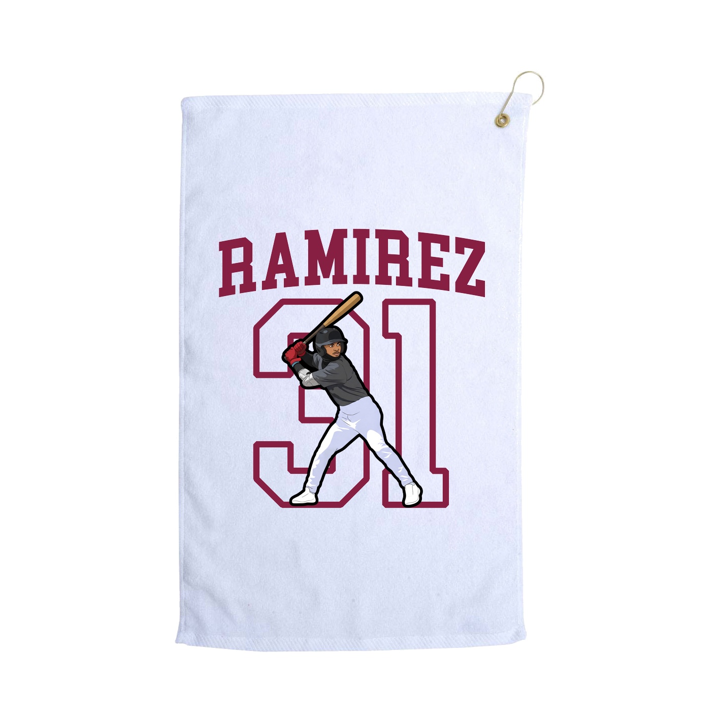 Golf Towel — Shirsey in White