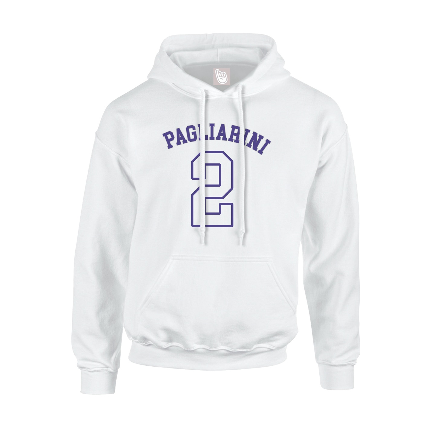 Hoodie — Shirsey Arch in White