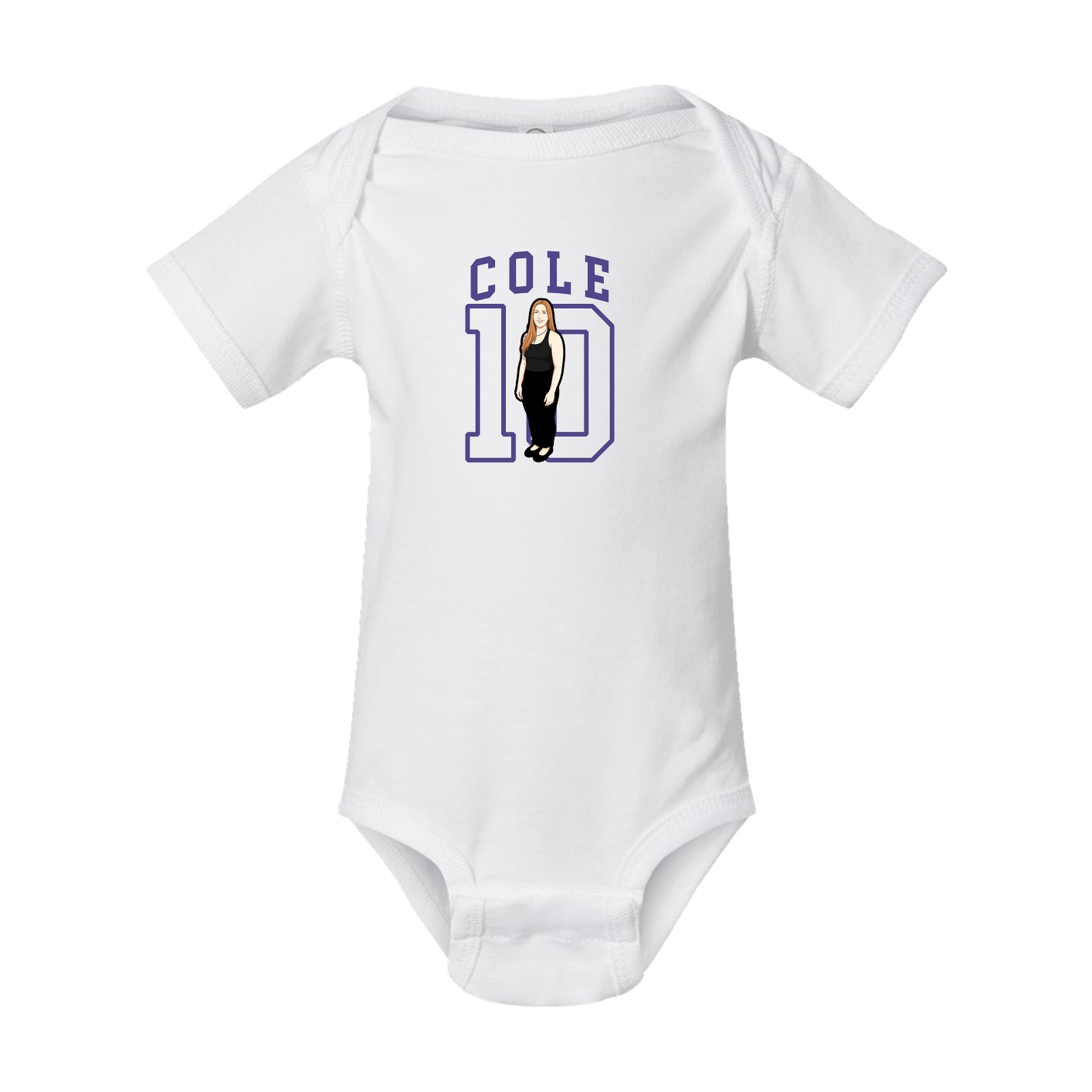 Baby Onesie — Shirsey in White