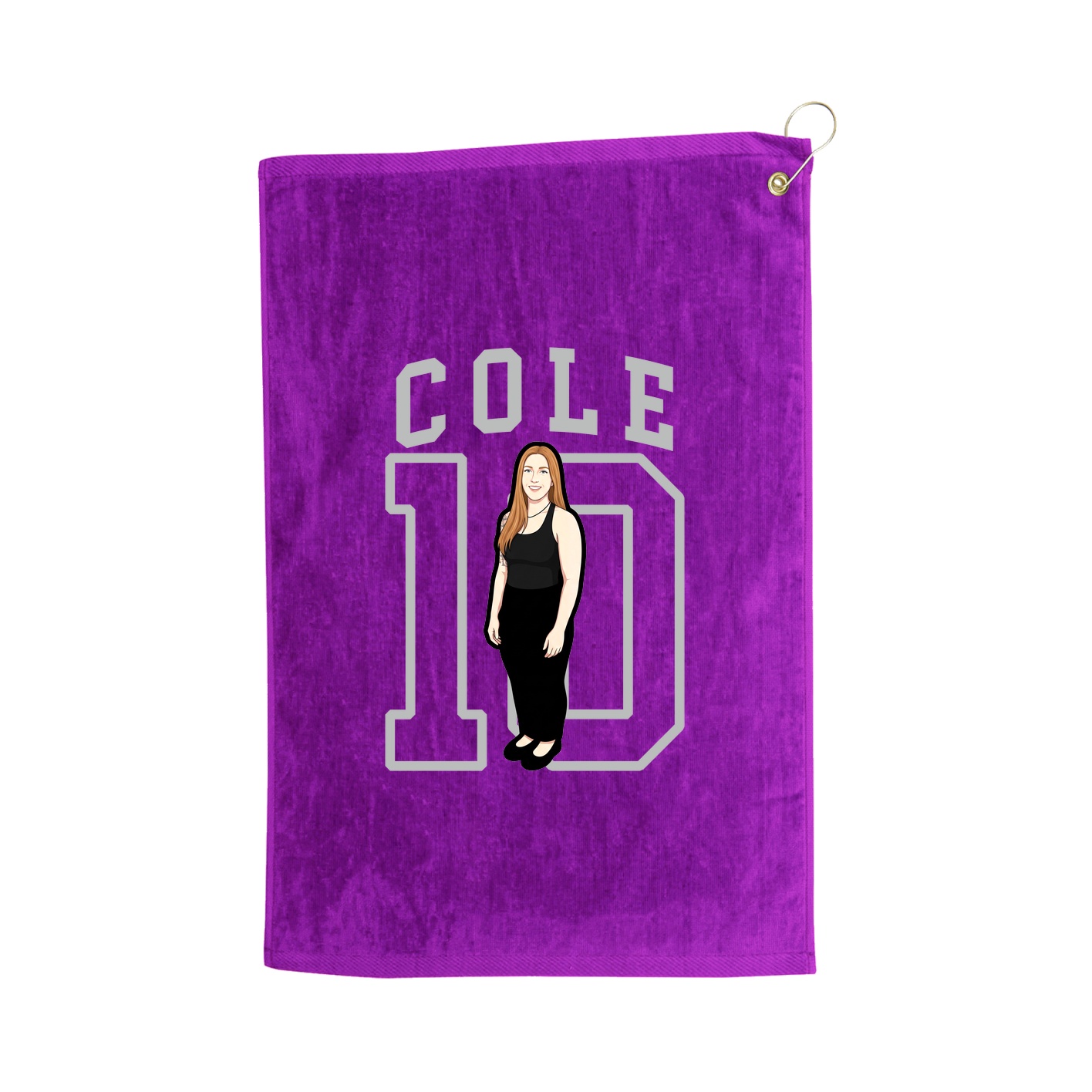 Golf Towel — Shirsey in Purple