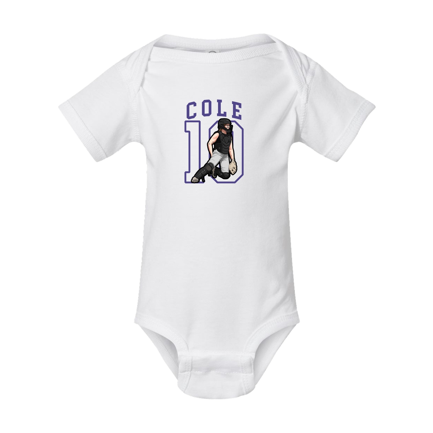 Baby Onesie — Shirsey in White