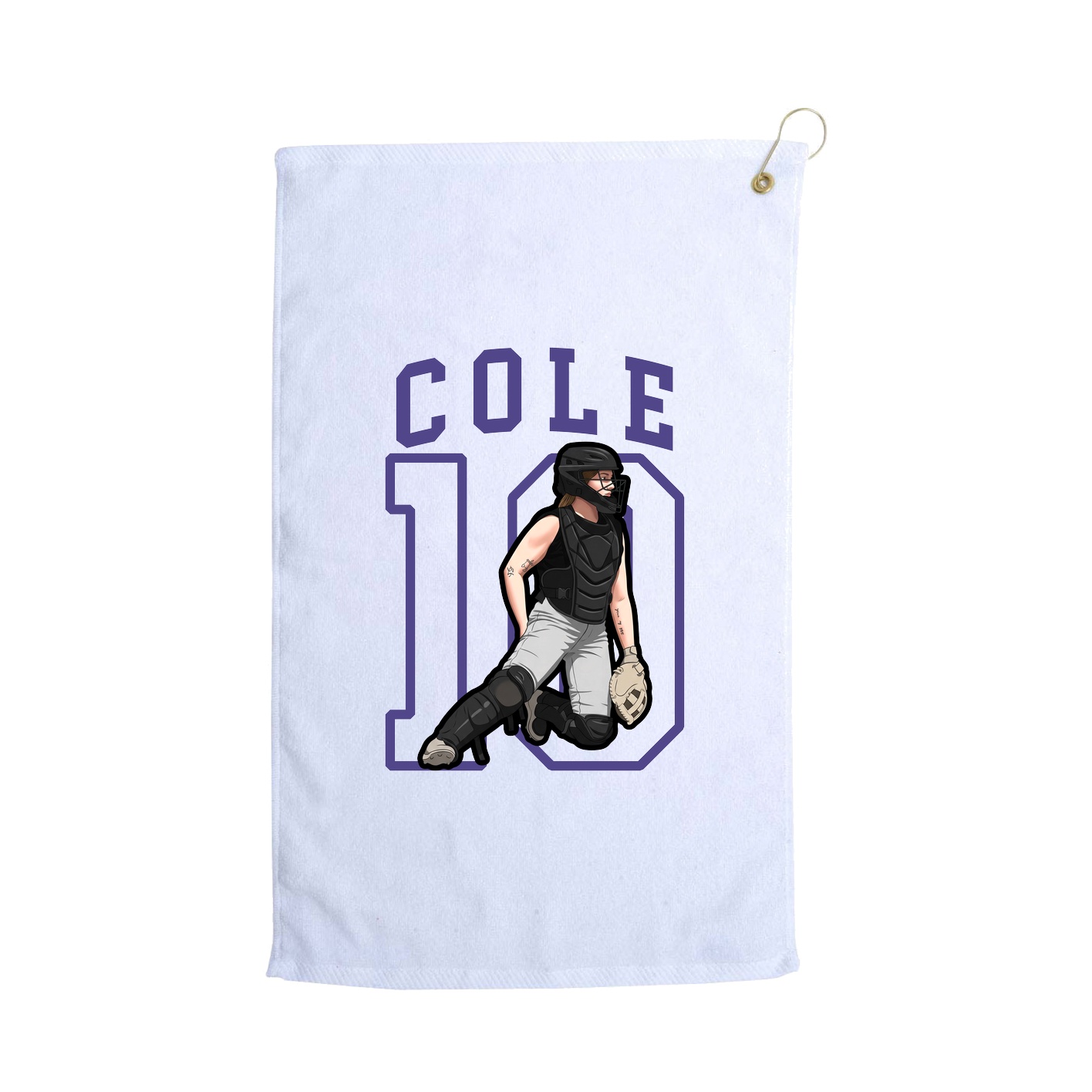Terry Velour Golf Towel