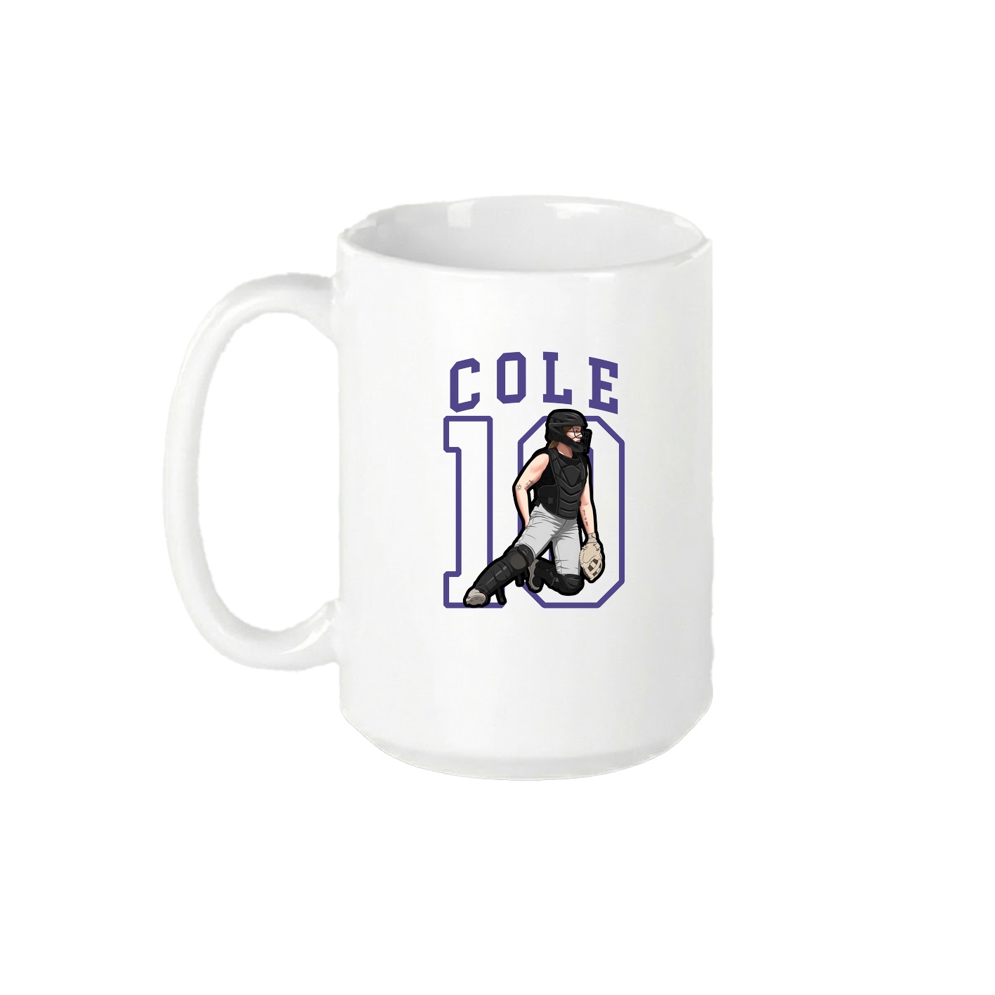 15oz Coffee Mug — Shirsey in White