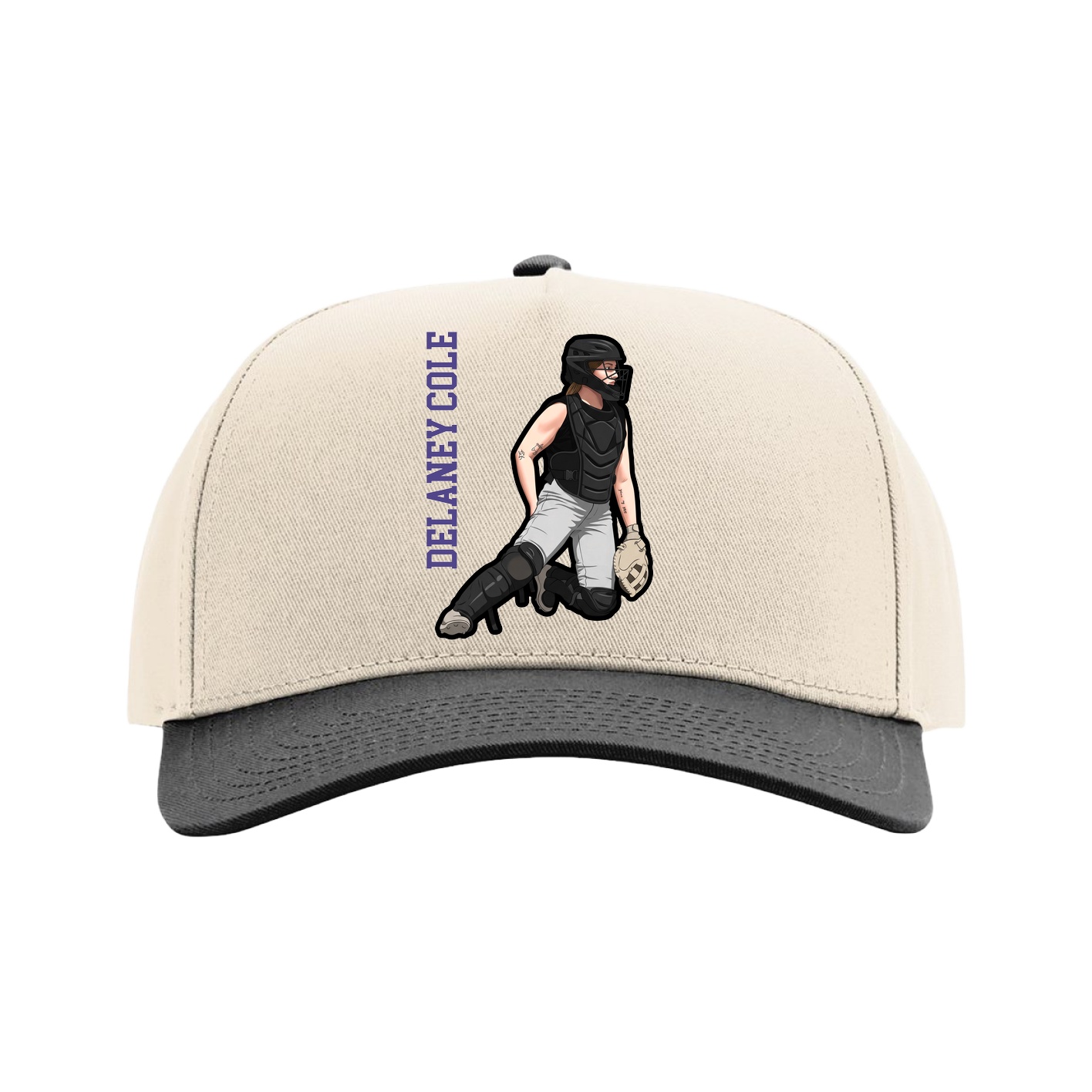 Full Fabric Five-Panel Champ Cap