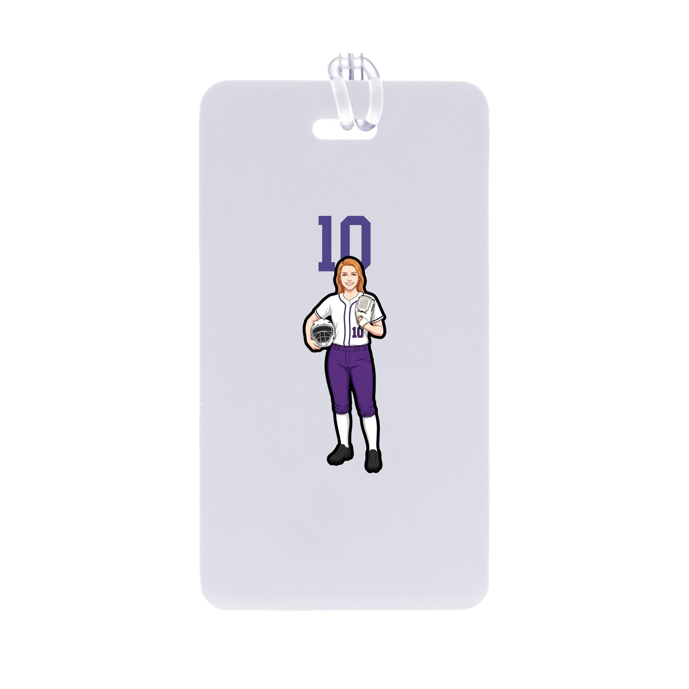 Bag Tag — Number Top in Classic