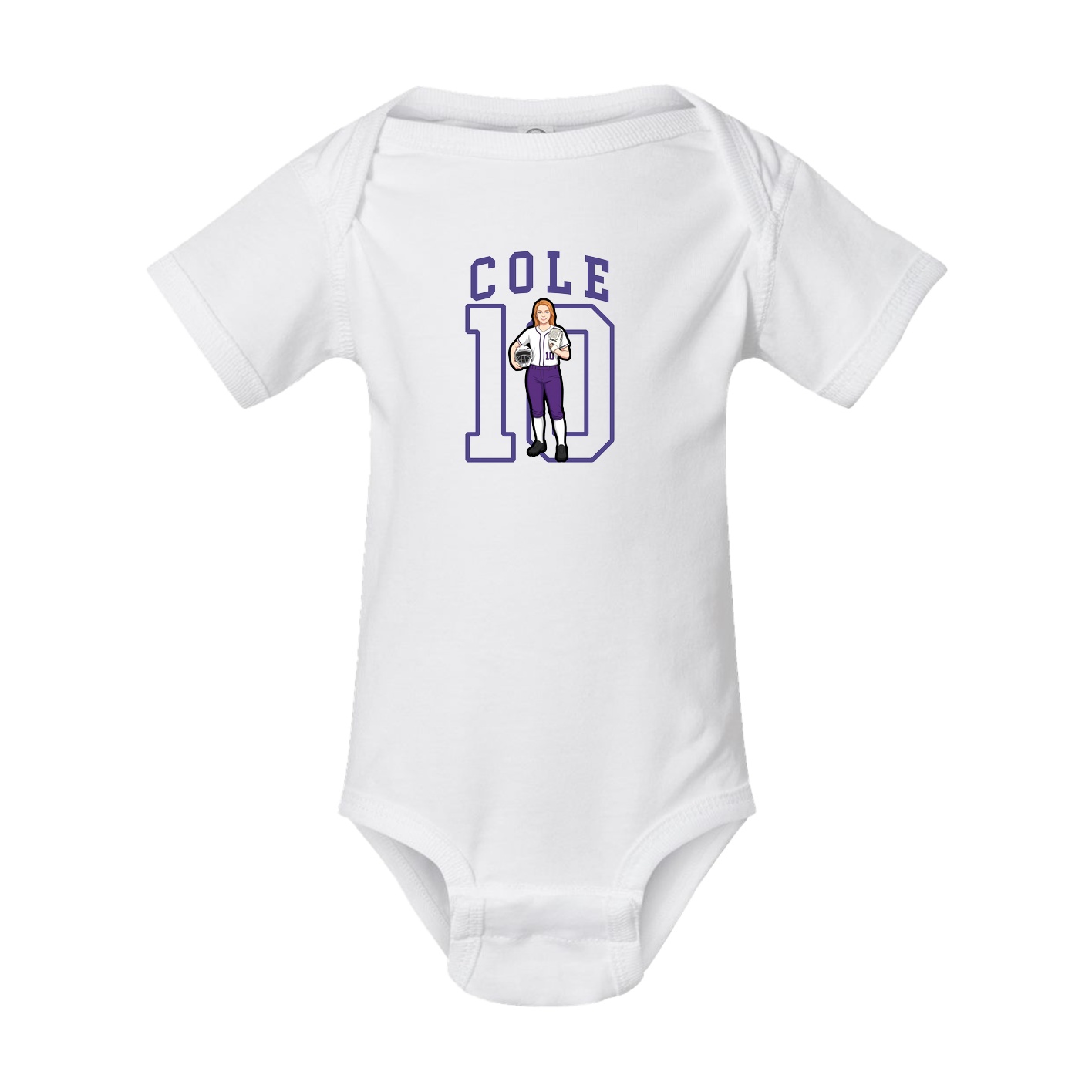 Baby Onesie — Shirsey in White
