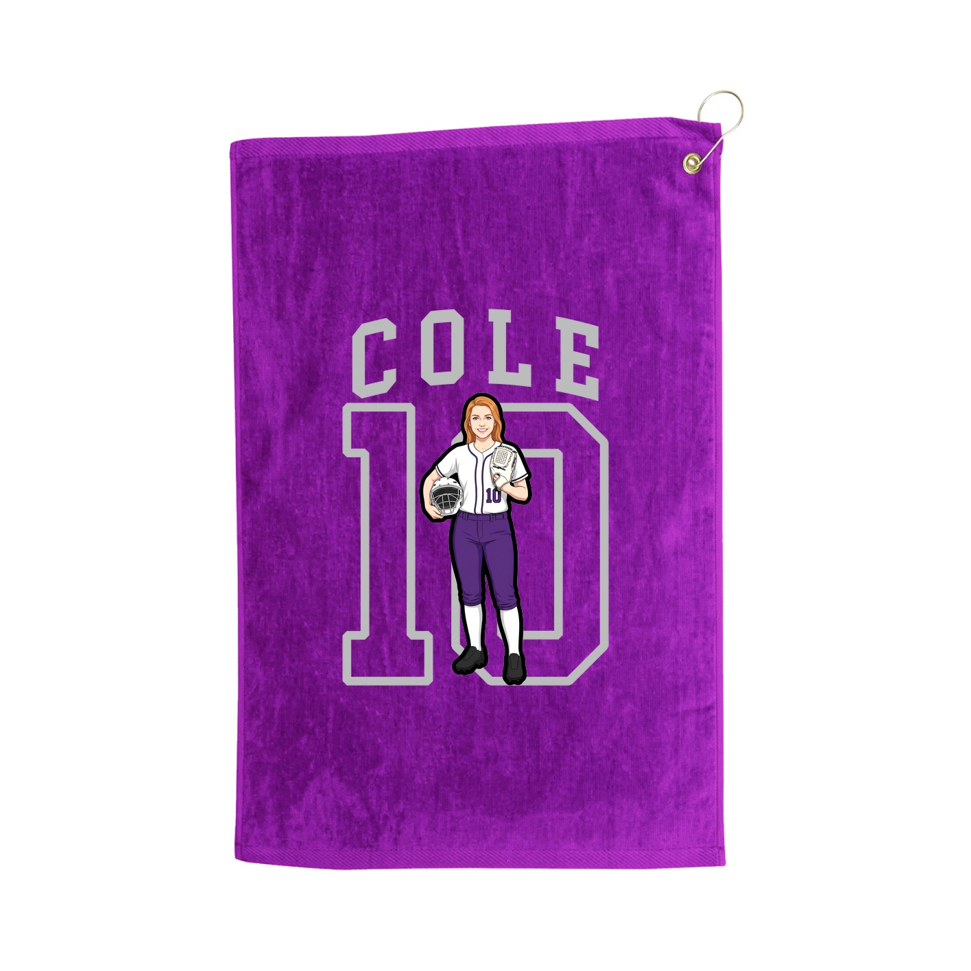 Golf Towel — Shirsey in Purple