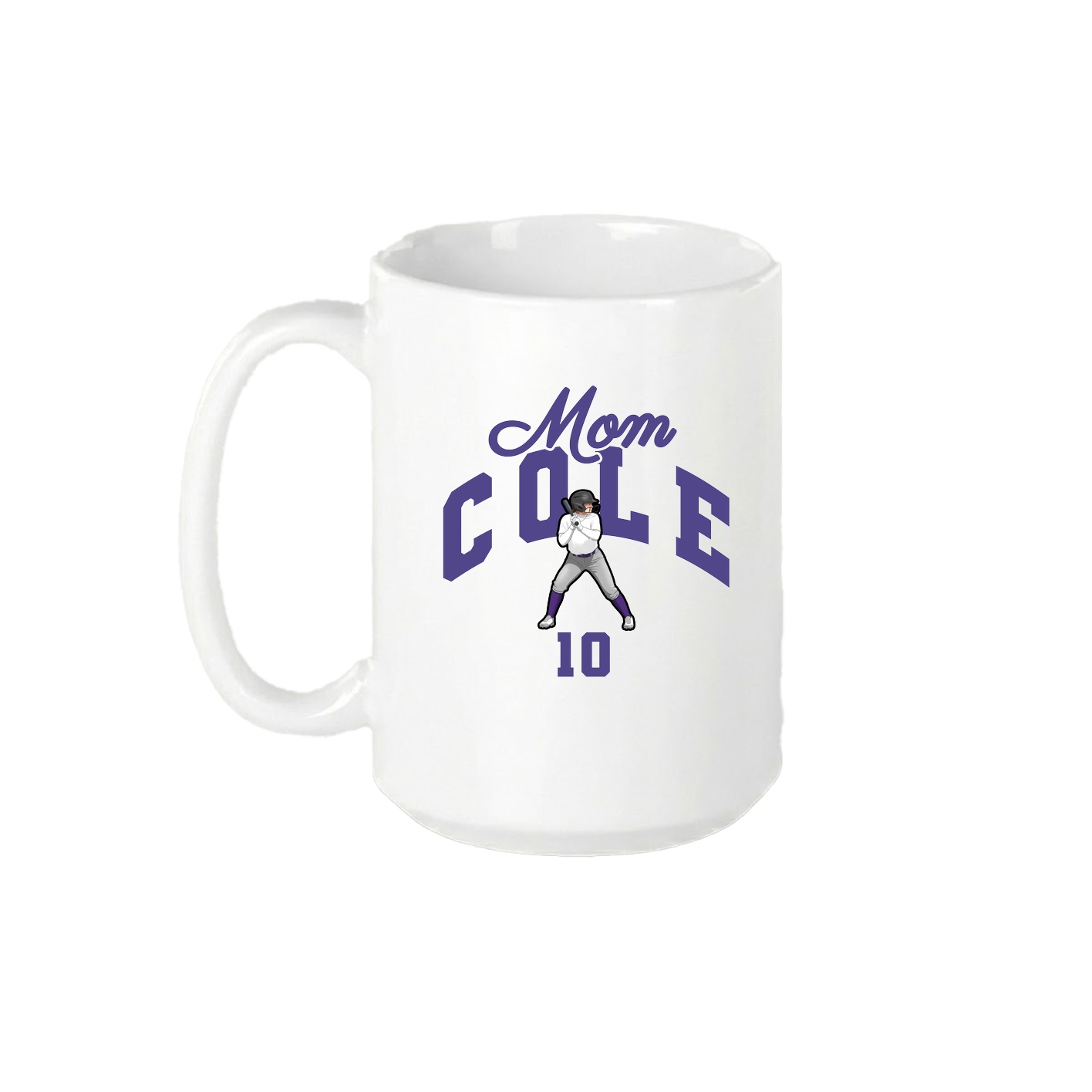 15oz Coffee Mug — Mothers Day Arch in White